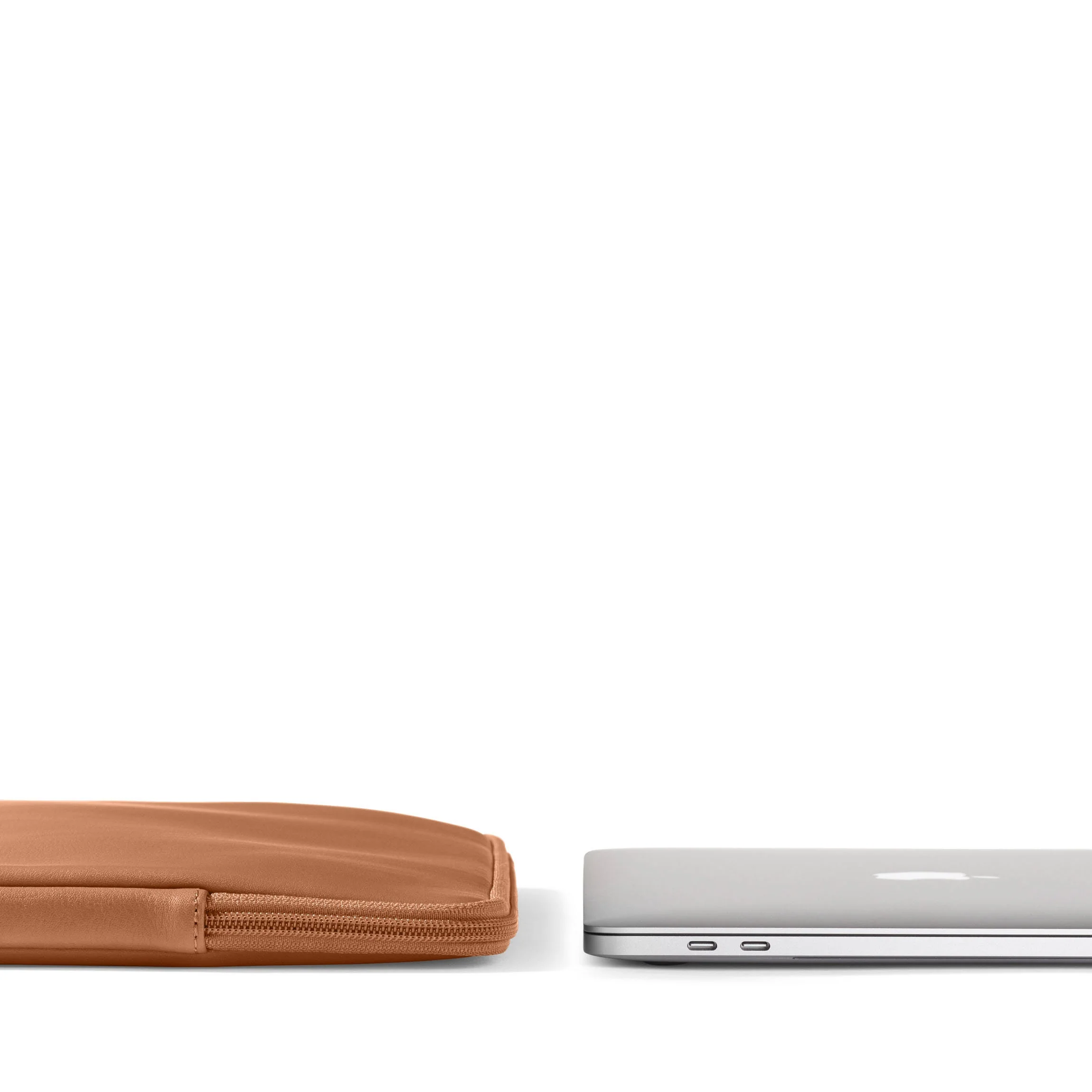 13/14 Inch Slim Laptop Sleeve Cognac - Image 3