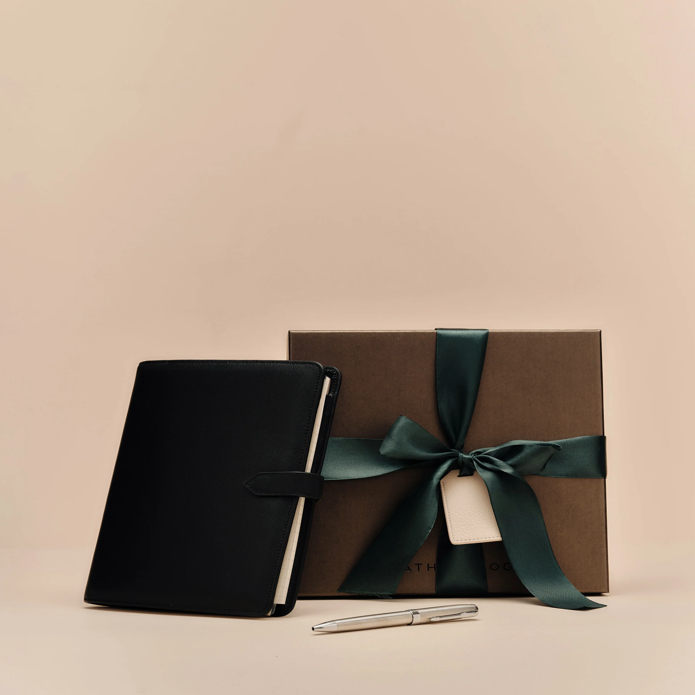 A5 2-in-1 Journal Gift Set Black Onyx