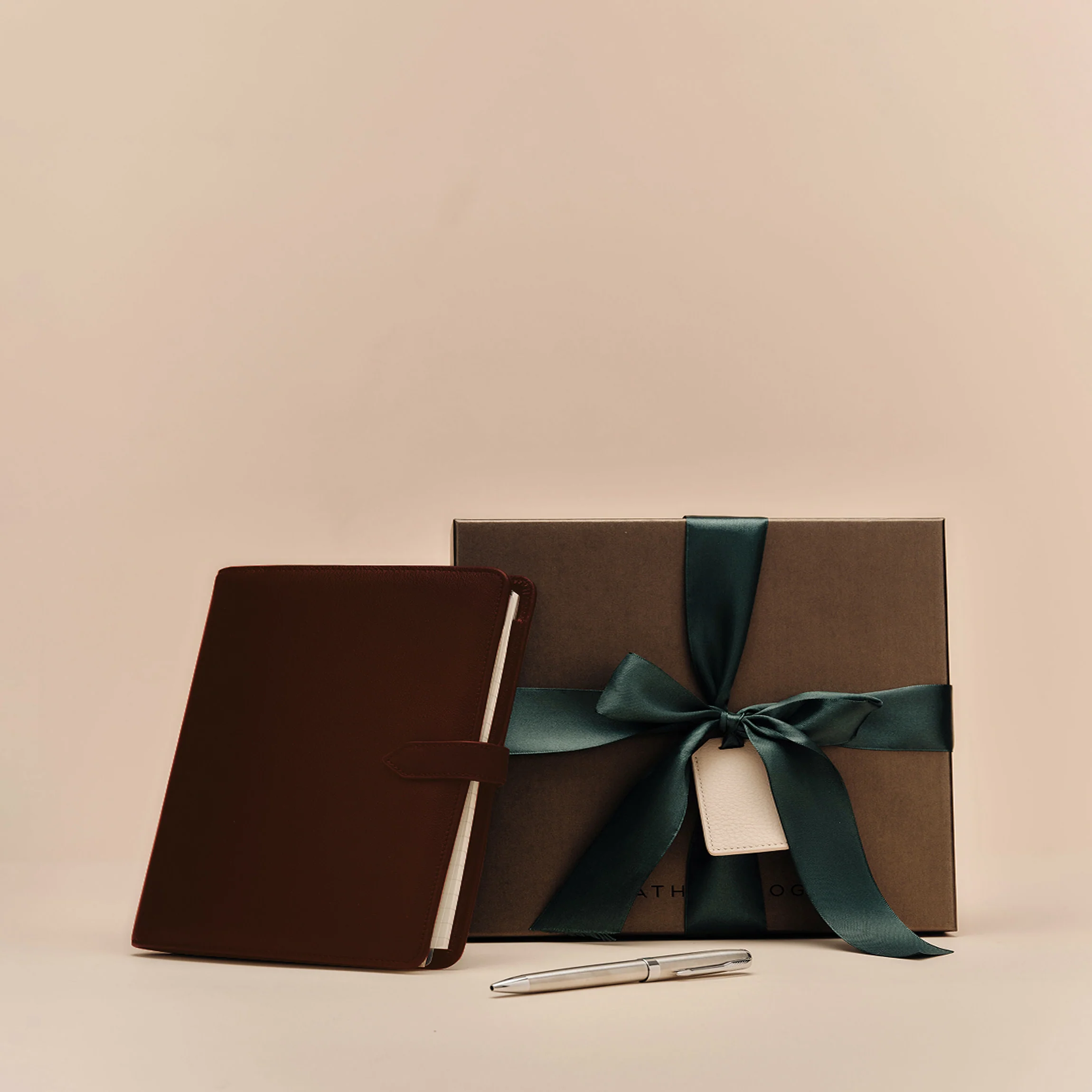 A5 2-in-1 Journal Gift Set Bordeaux