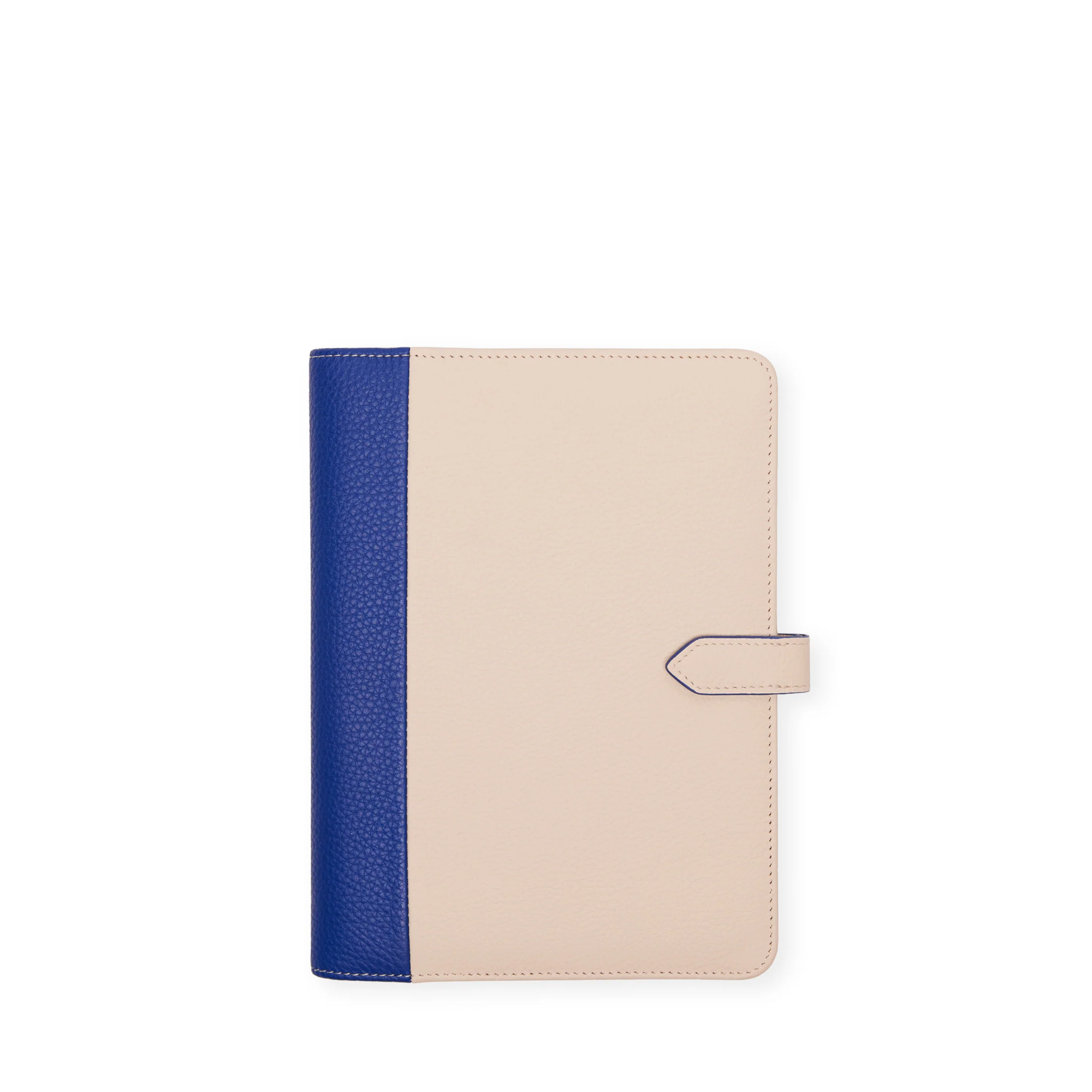 A5 Snap Spiral Journal Sand/Regatta Blue