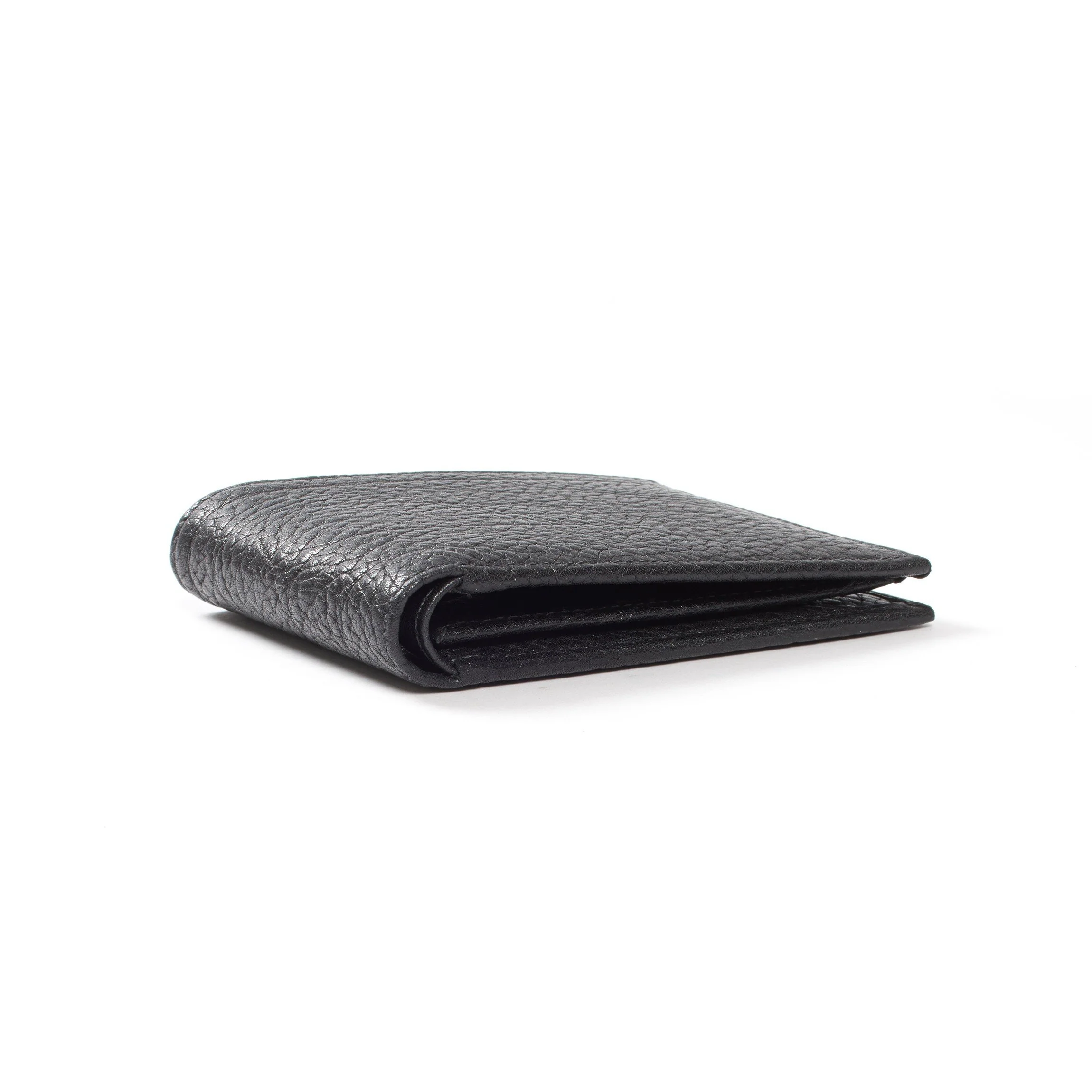 Bifold Wallet with Flap Ebony - Image 6