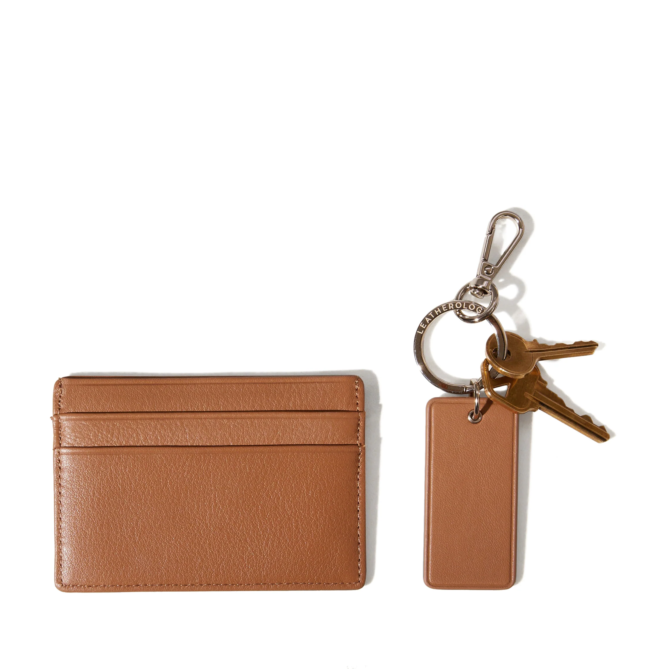 Card + Key Gift Set Cognac - Image 4