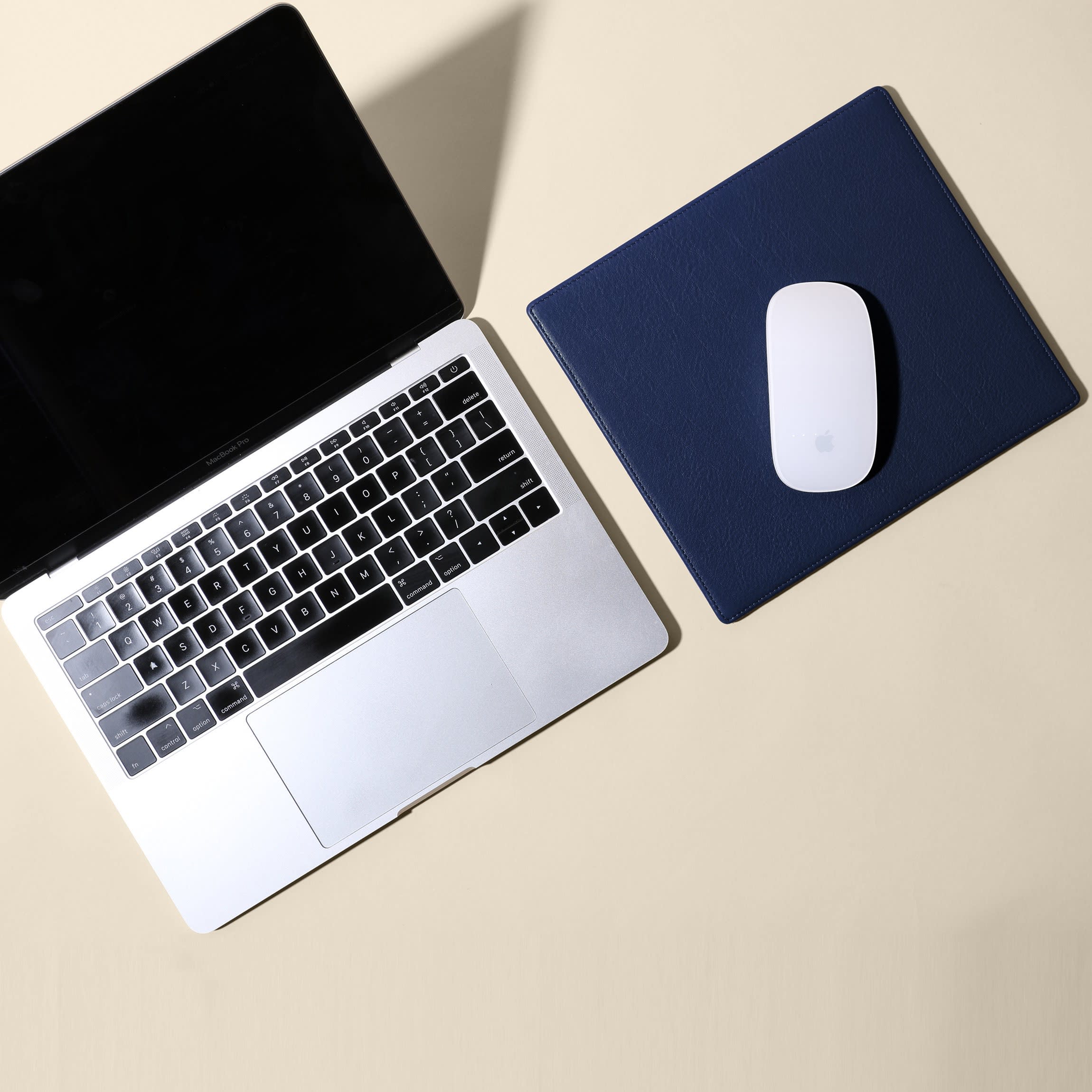 Classic Mouse Pad Navy Blue - Image 2