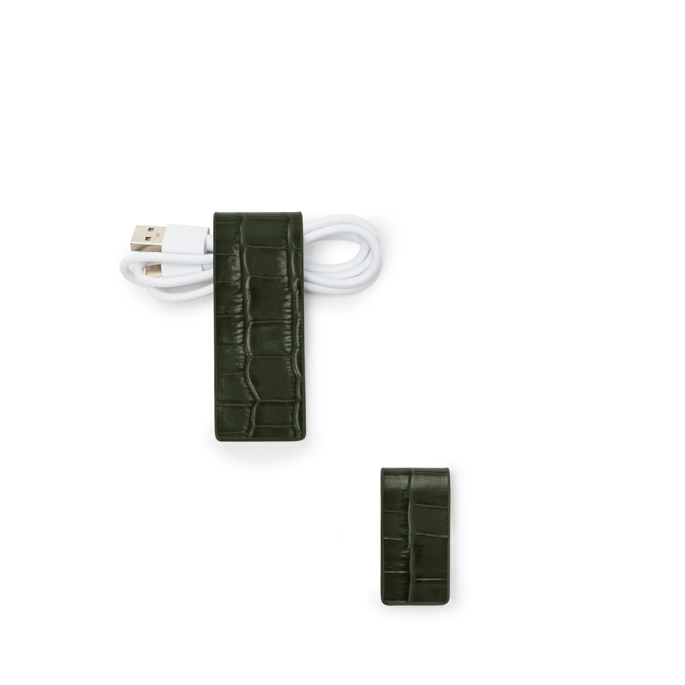 Cord Wrap Set Forest Croc