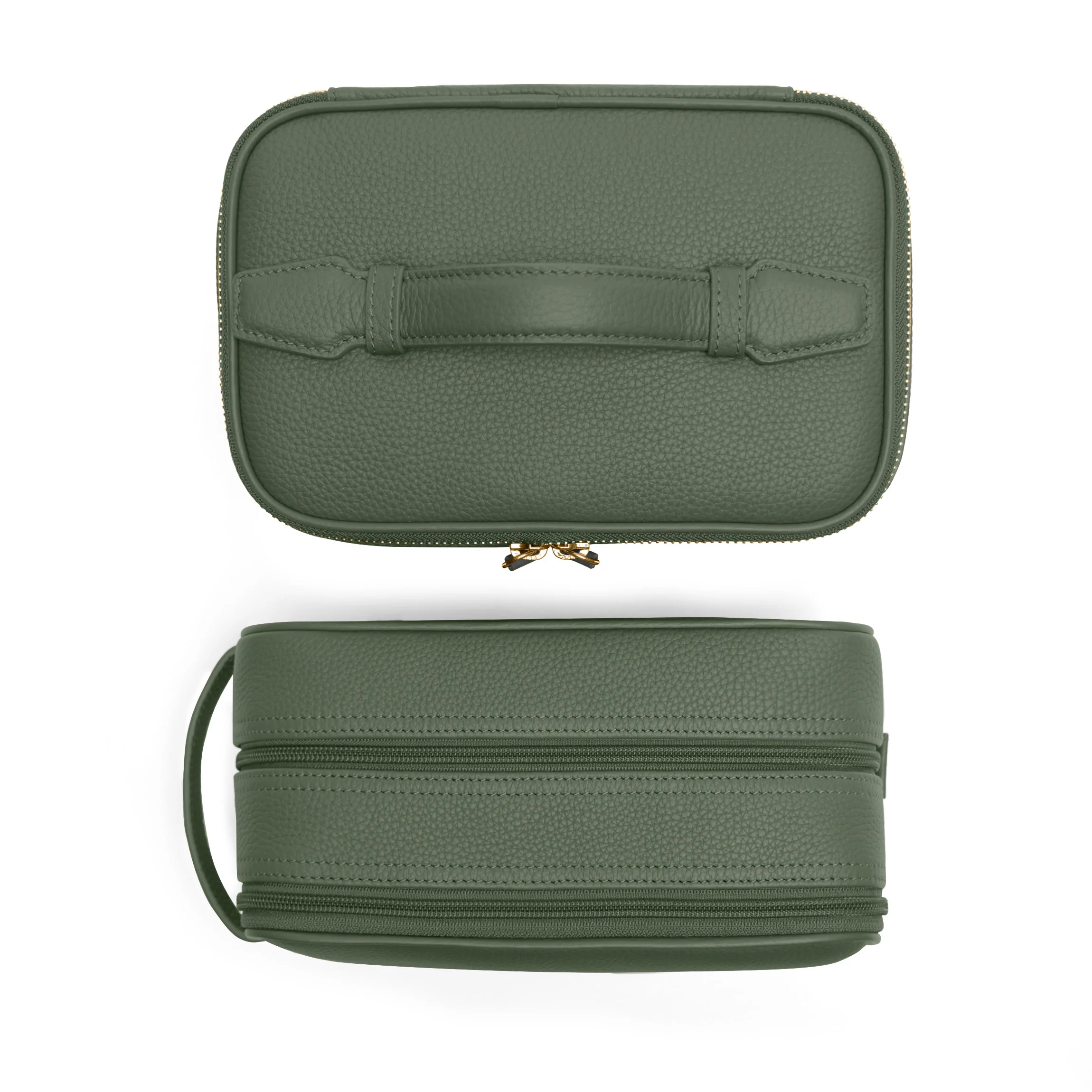 Couple's Toiletry Bag Gift Set Moss - Image 3