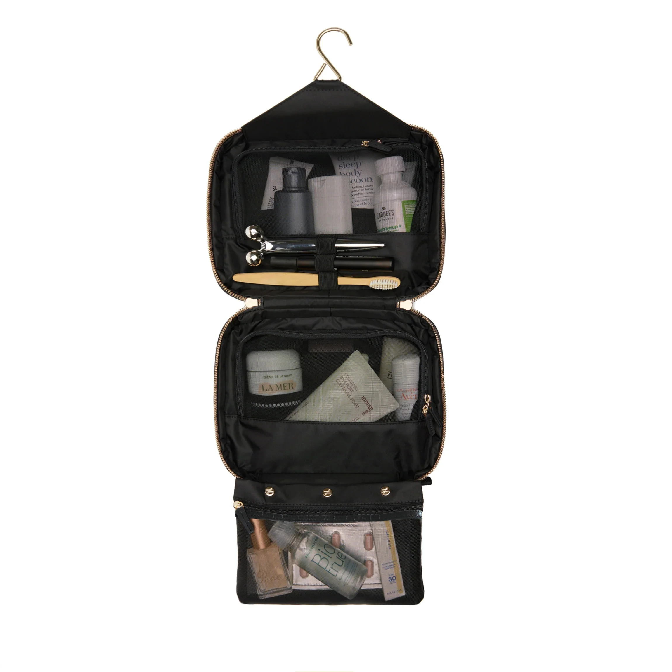 Daily Hanging Travel Case Black Croc - Image 2