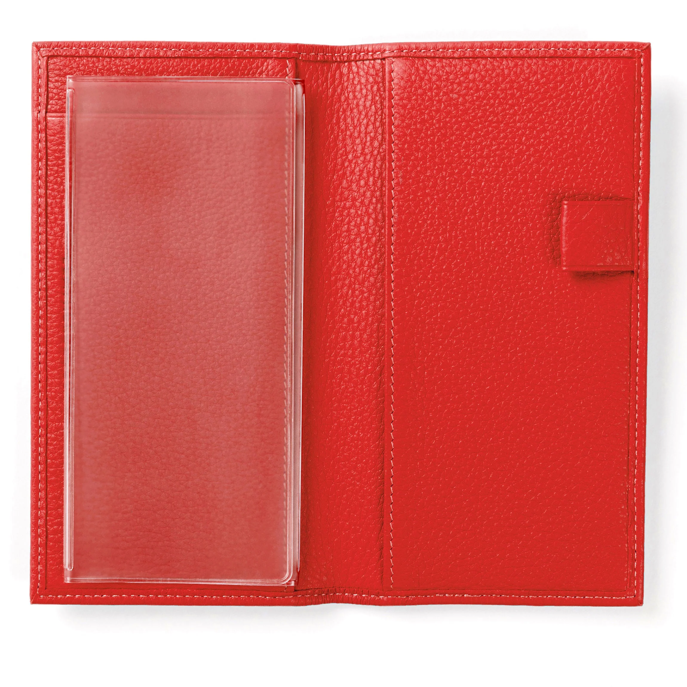 Deluxe Checkbook Cover with Divider Buoy Red - Image 3