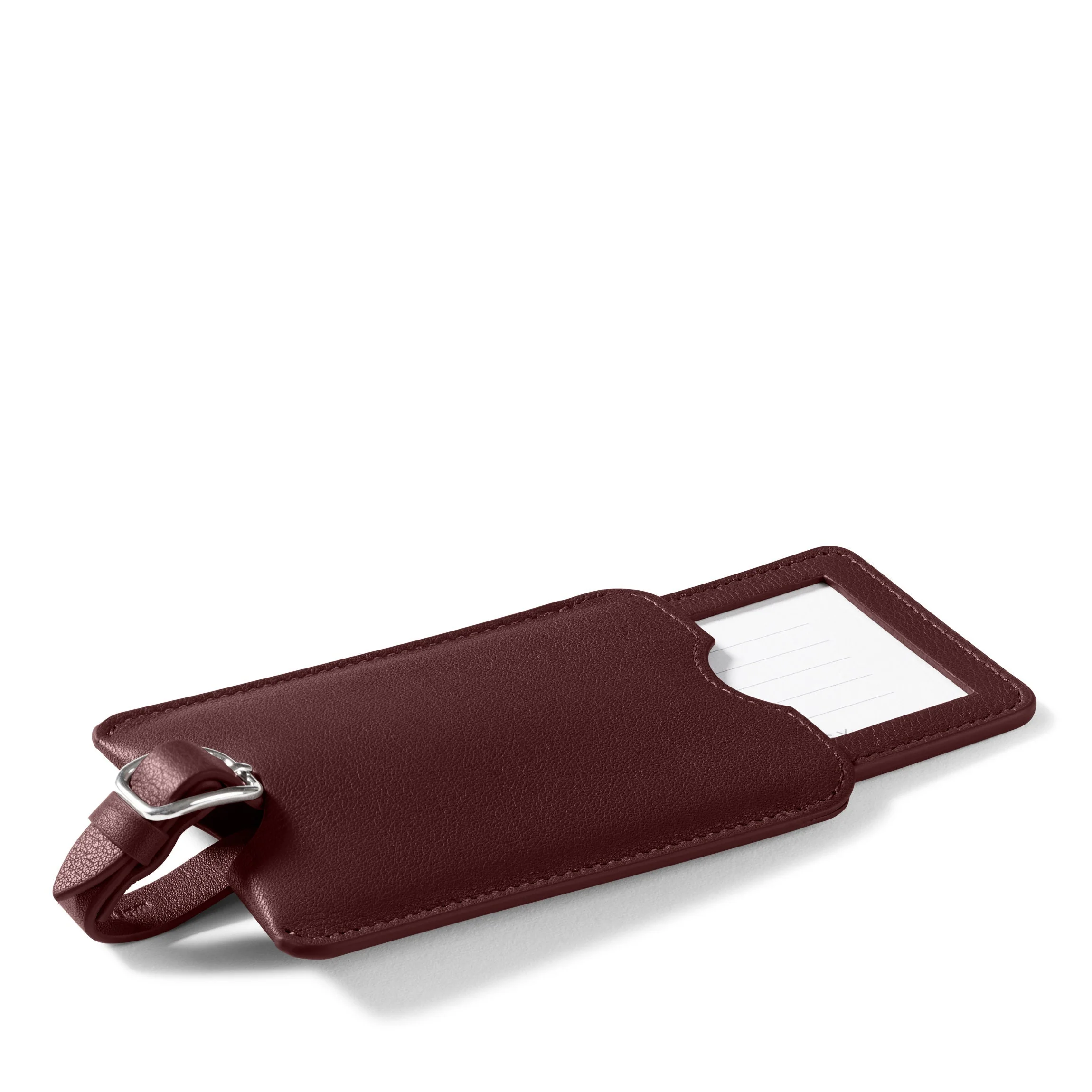 Deluxe Luggage Tag Bordeaux - Image 2