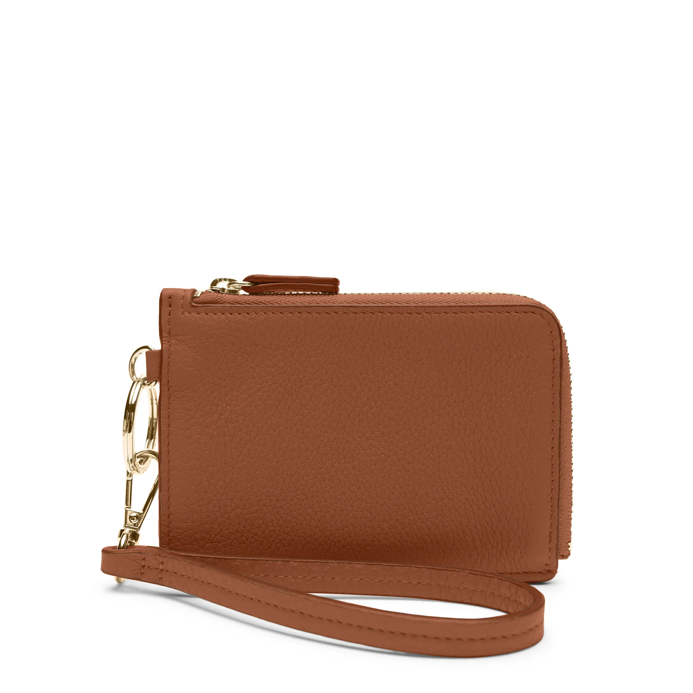 Devon Wristlet Saddle Brown - Image 3