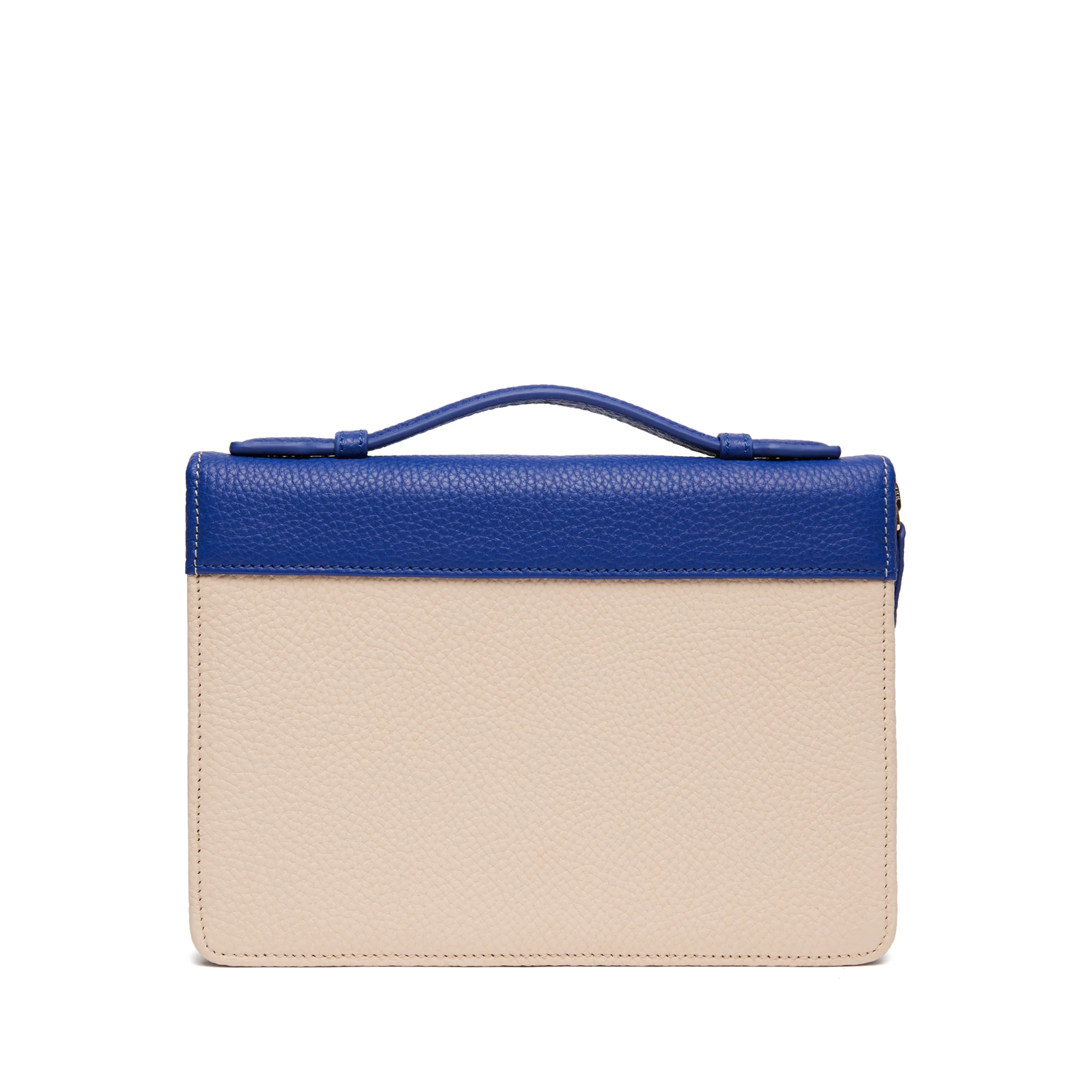 Family Passport Holder Sand/Regatta Blue