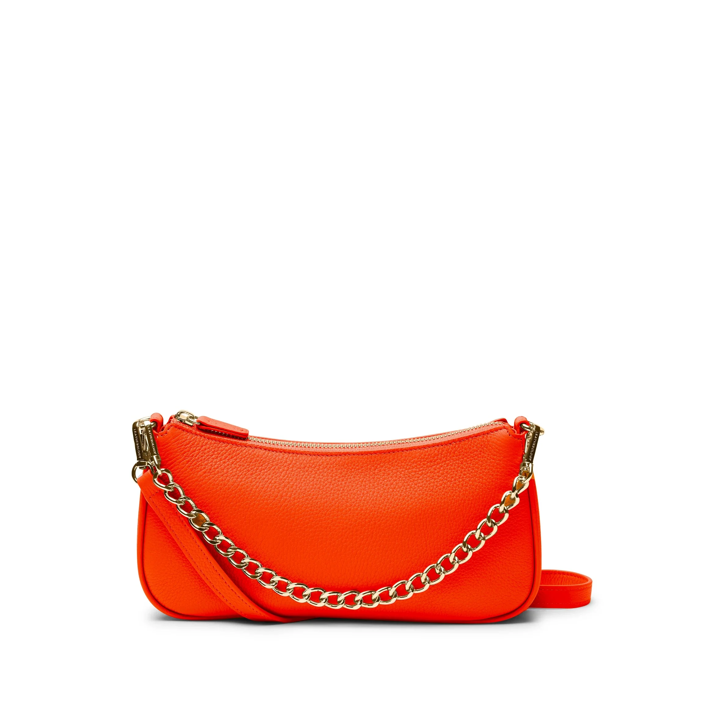 Greta Chain Small Pochette Clementine - Image 3