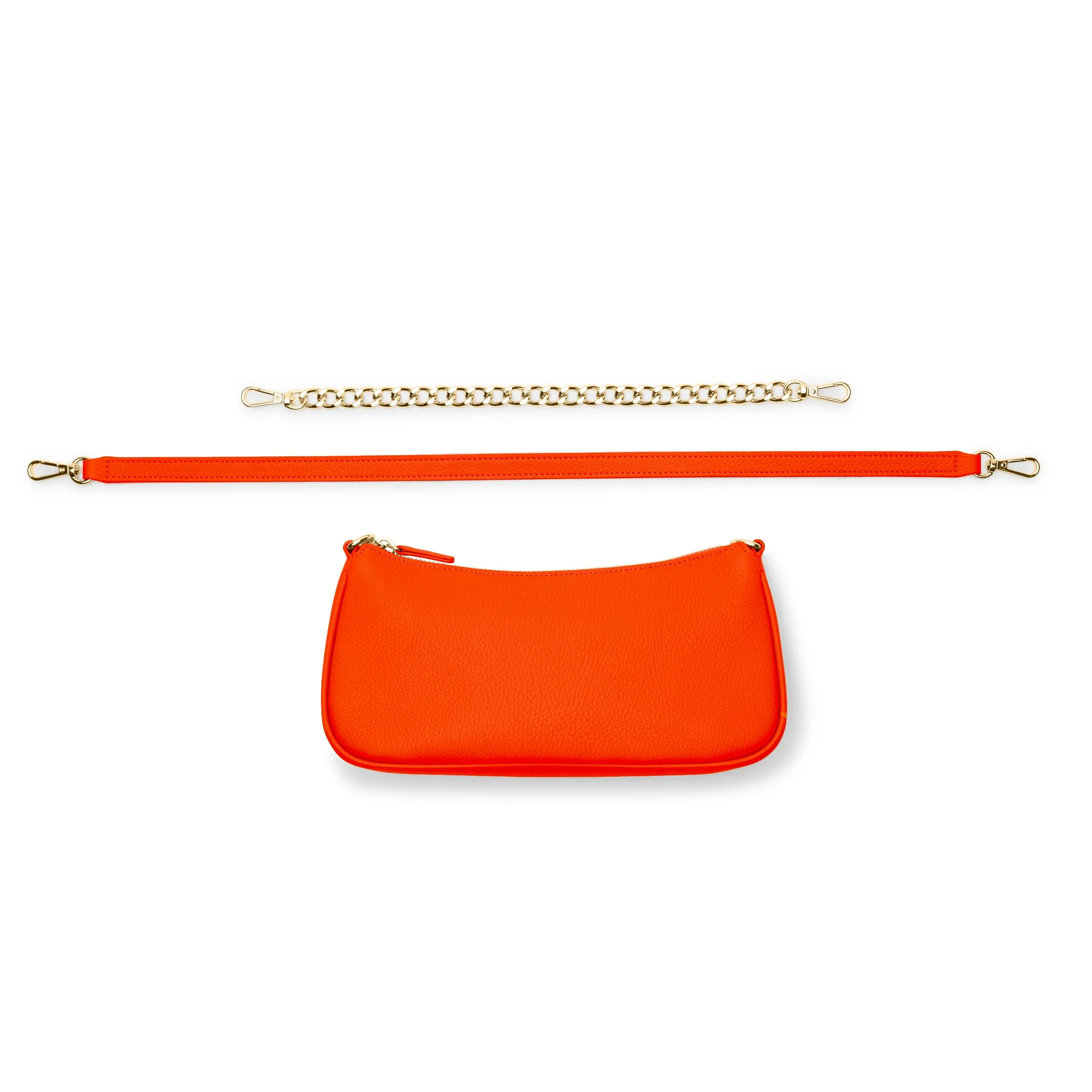 Greta Chain Small Pochette Clementine - Image 7