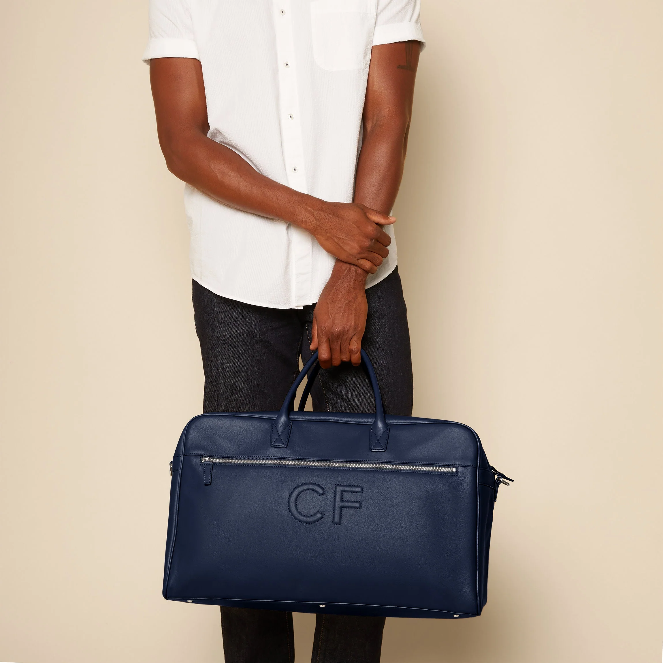 Harwood Duffle Navy Blue - Image 3