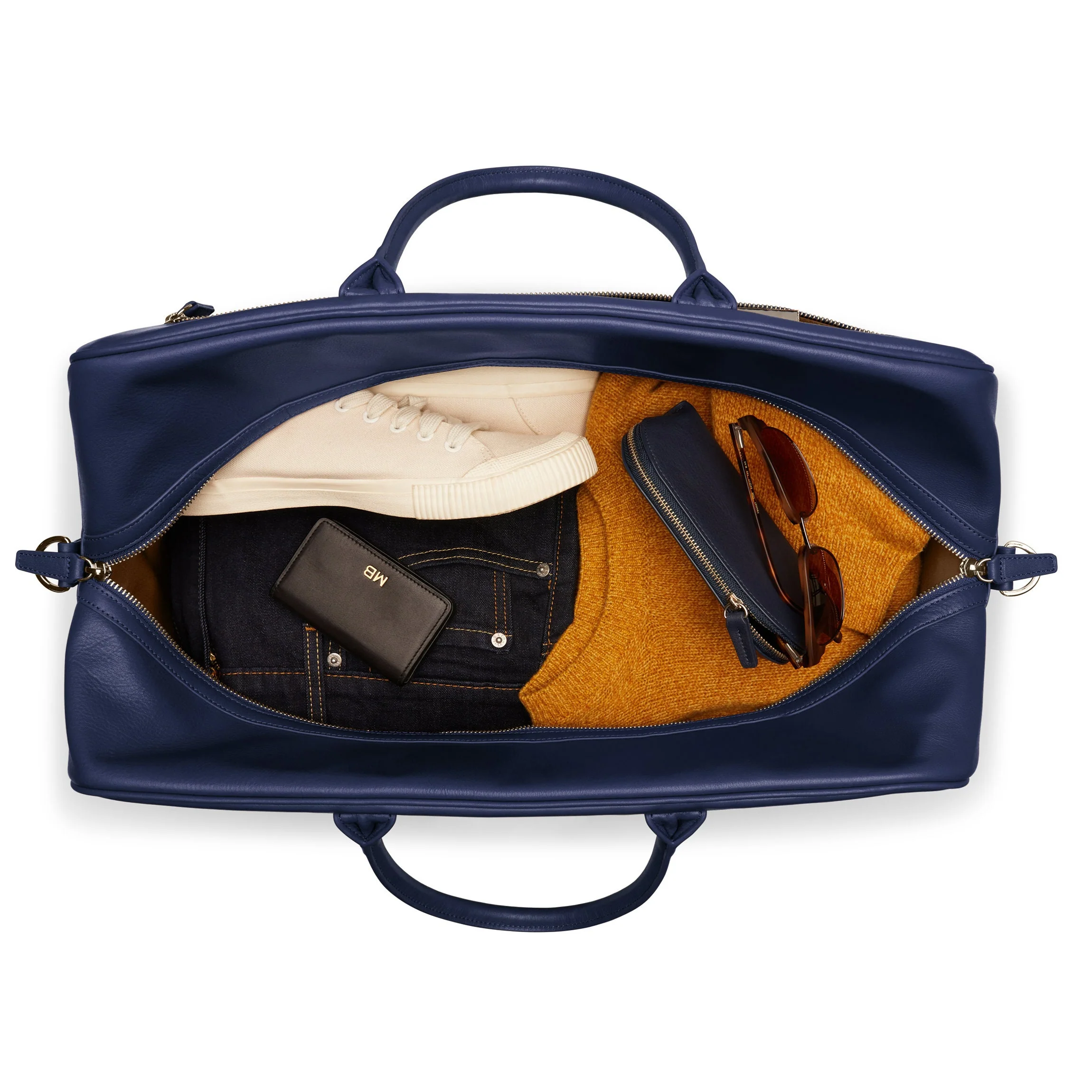 Harwood Duffle Navy Blue - Image 4