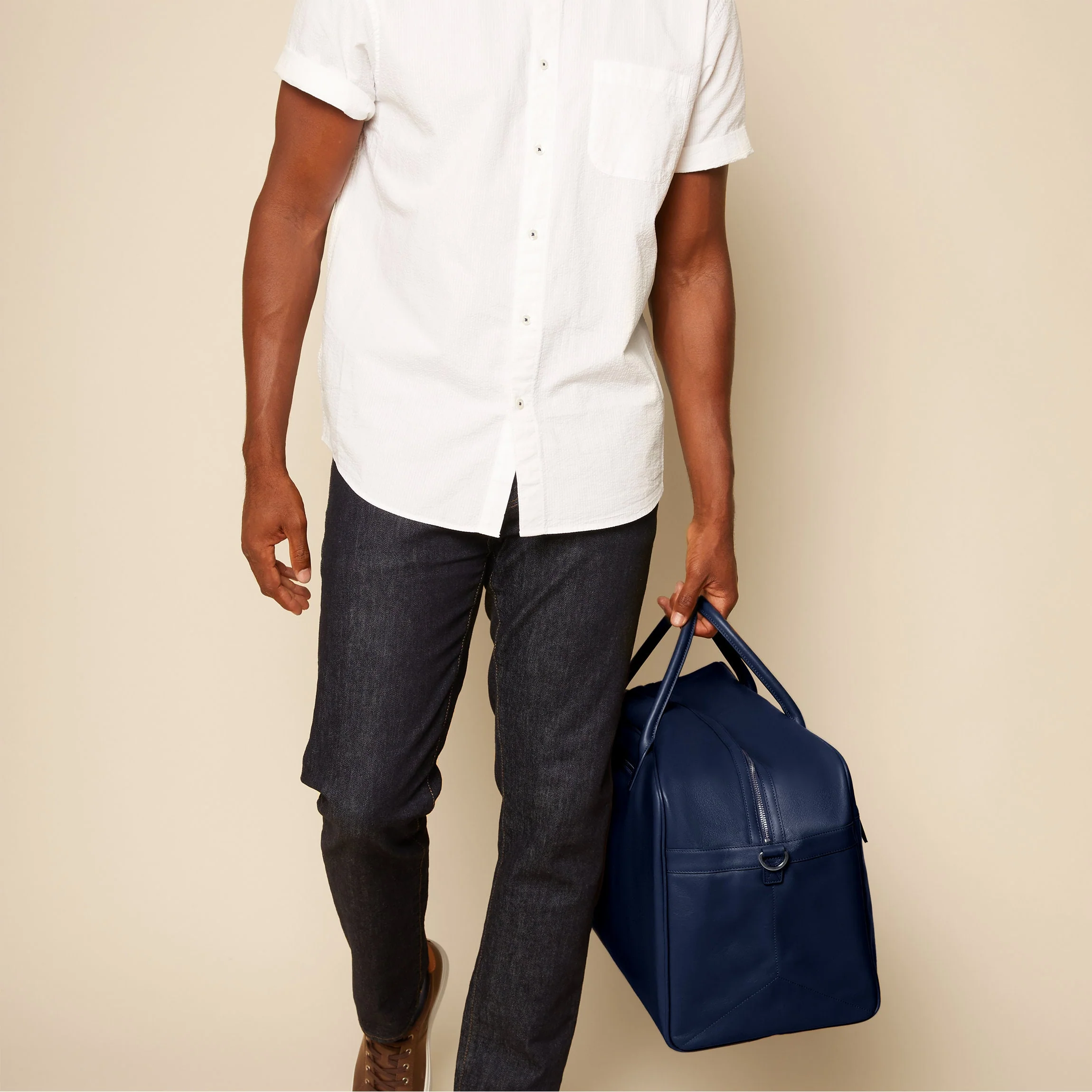 Harwood Duffle Navy Blue - Image 8