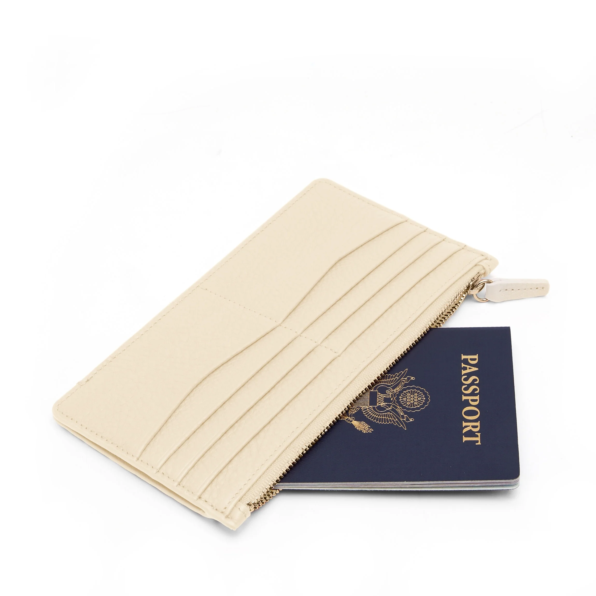 Highland Slim Horizontal Wallet Sand - Image 2