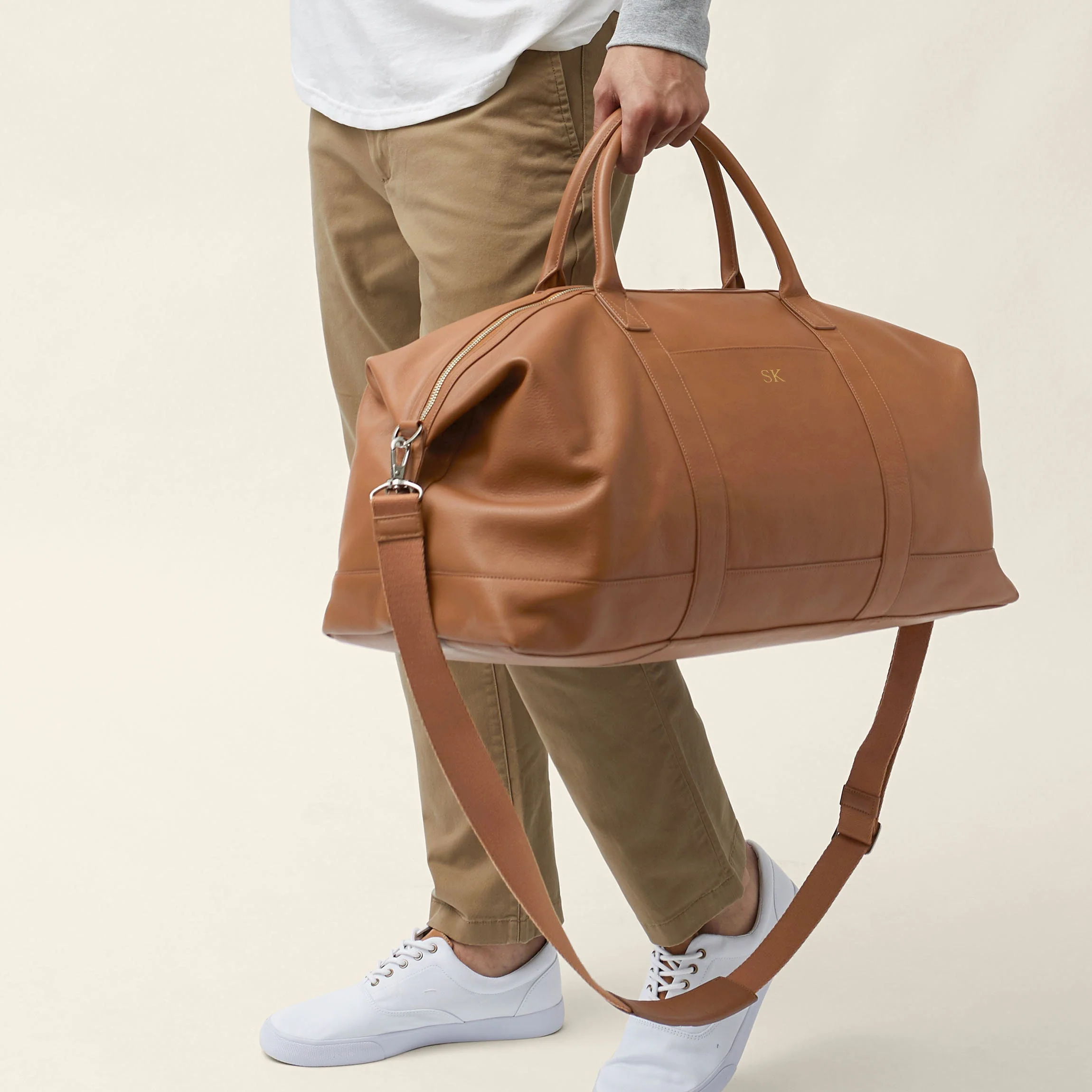 Kessler Large Duffle Cognac - Image 2