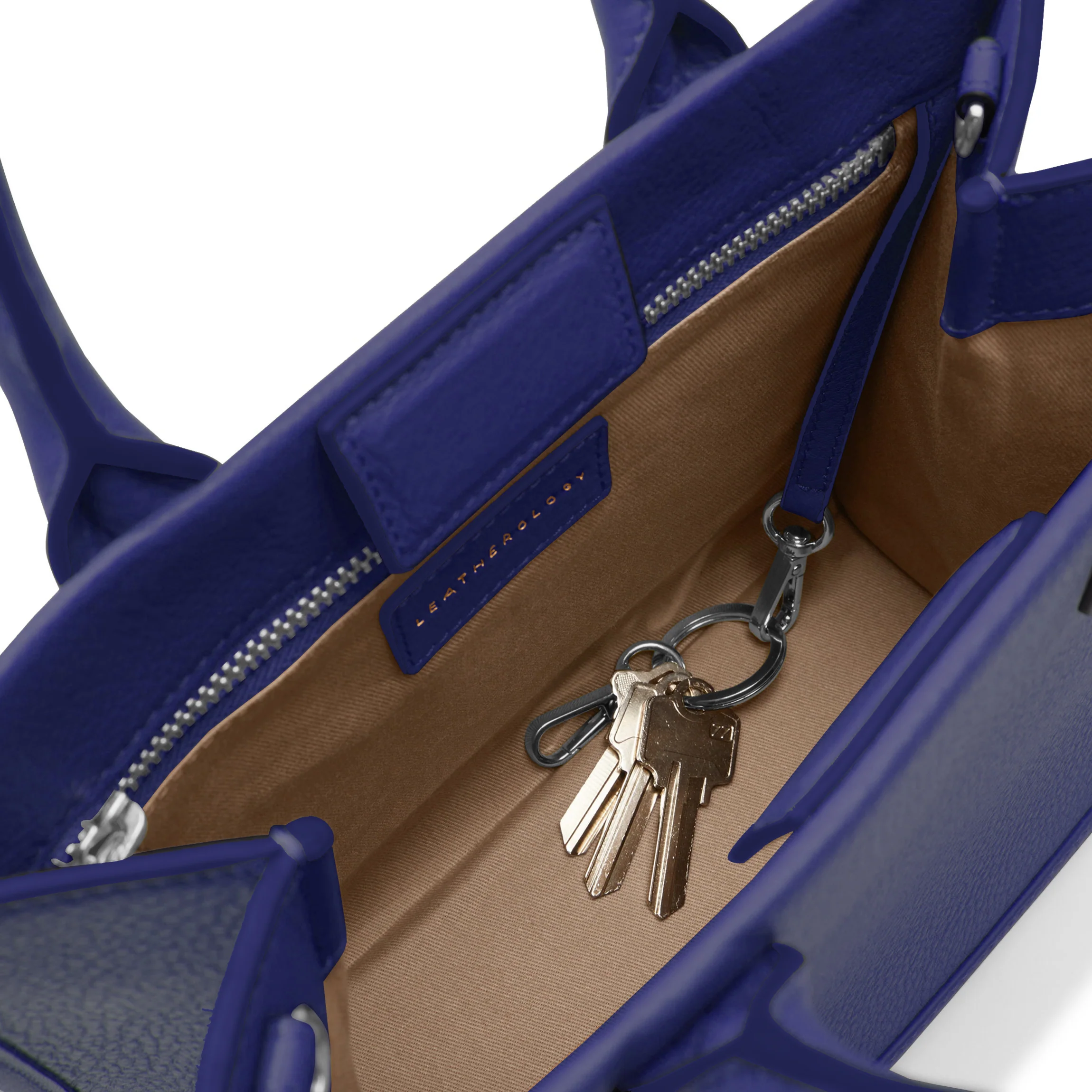Kress Mini Top Handle Bag Regatta Blue - Image 4