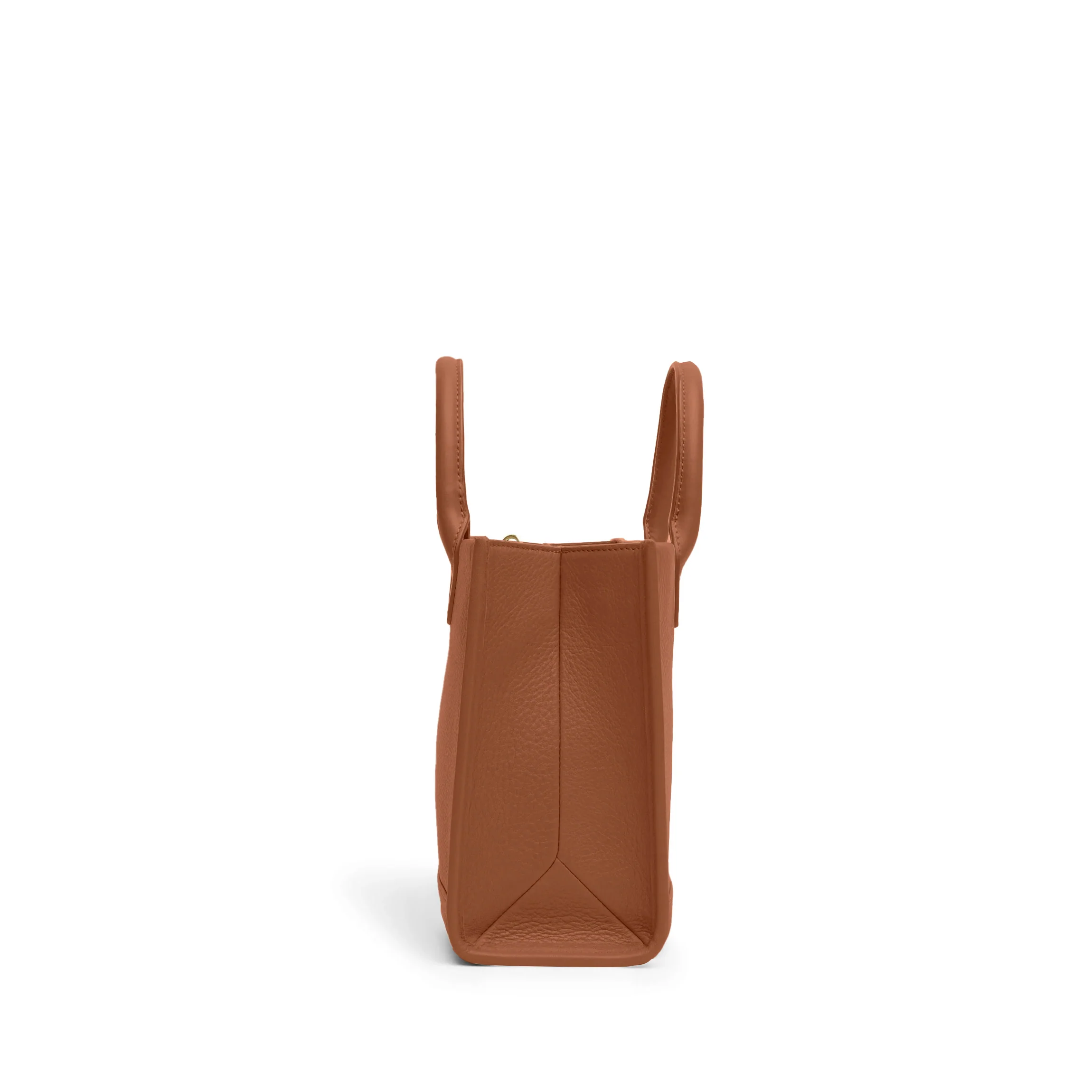 Kress Mini Top Handle Bag Saddle Brown - Image 5