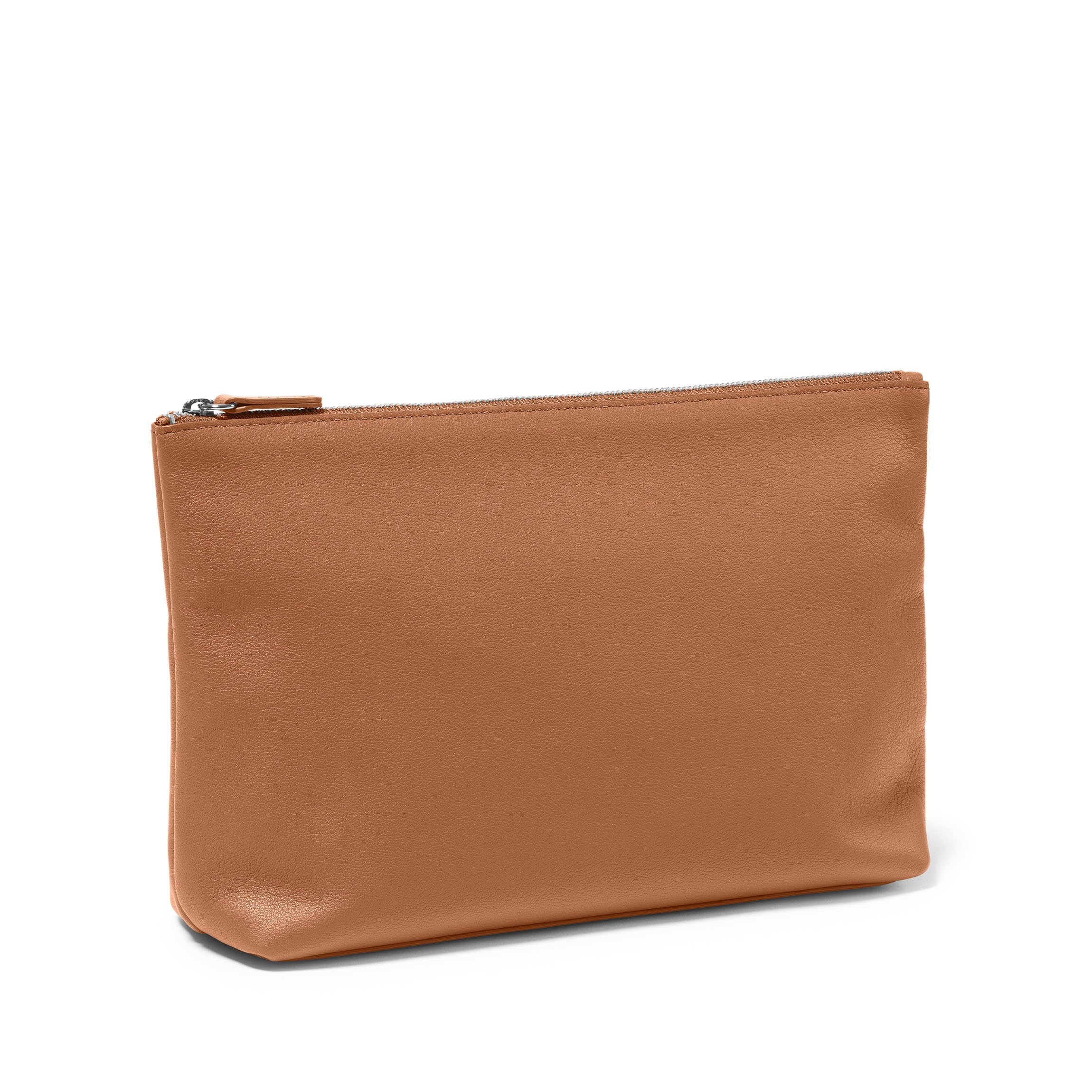 Large Accessories Pouch Cognac