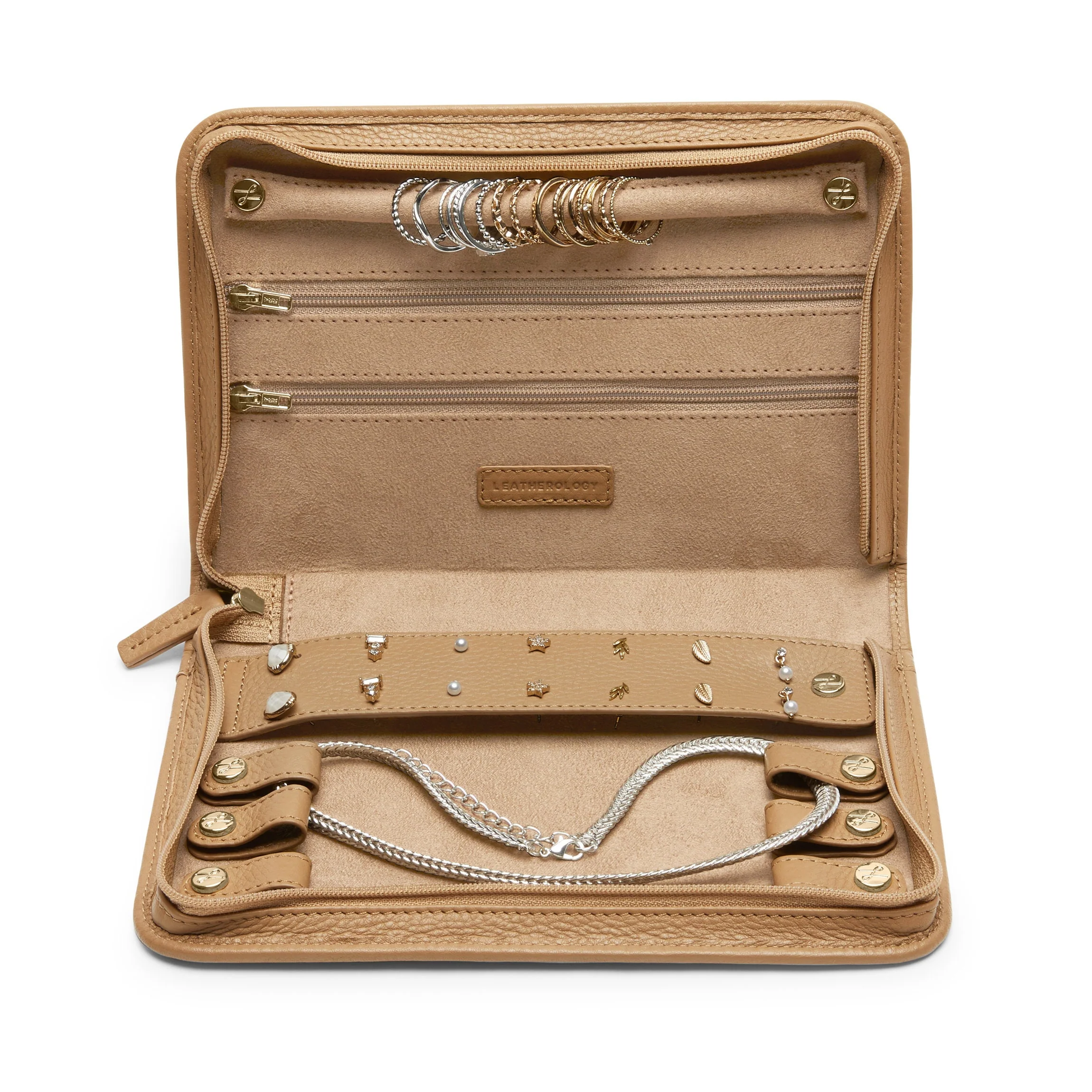 Large Jewelry Case Camel - Image 2