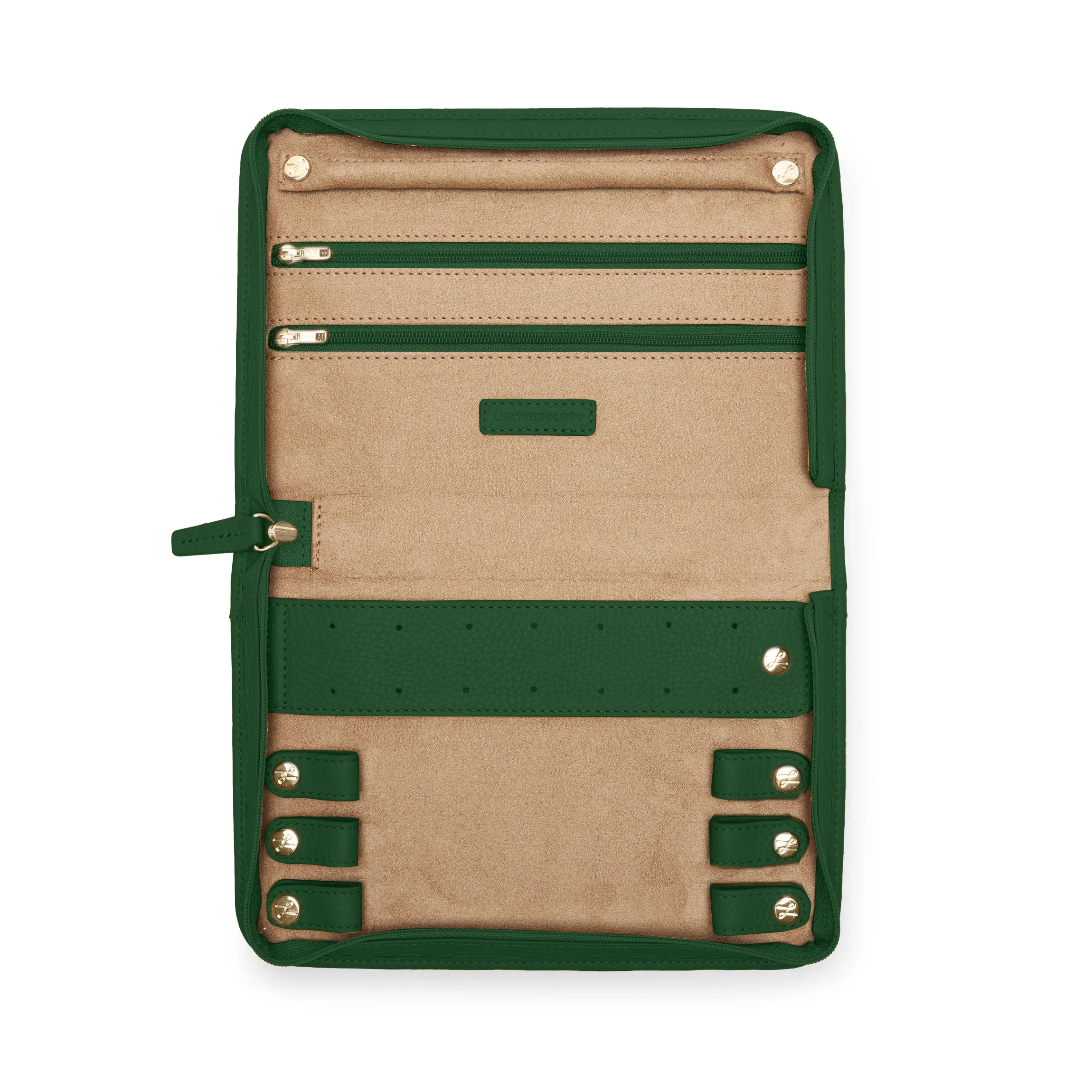 Large Jewelry Case Fairway Green - Image 2