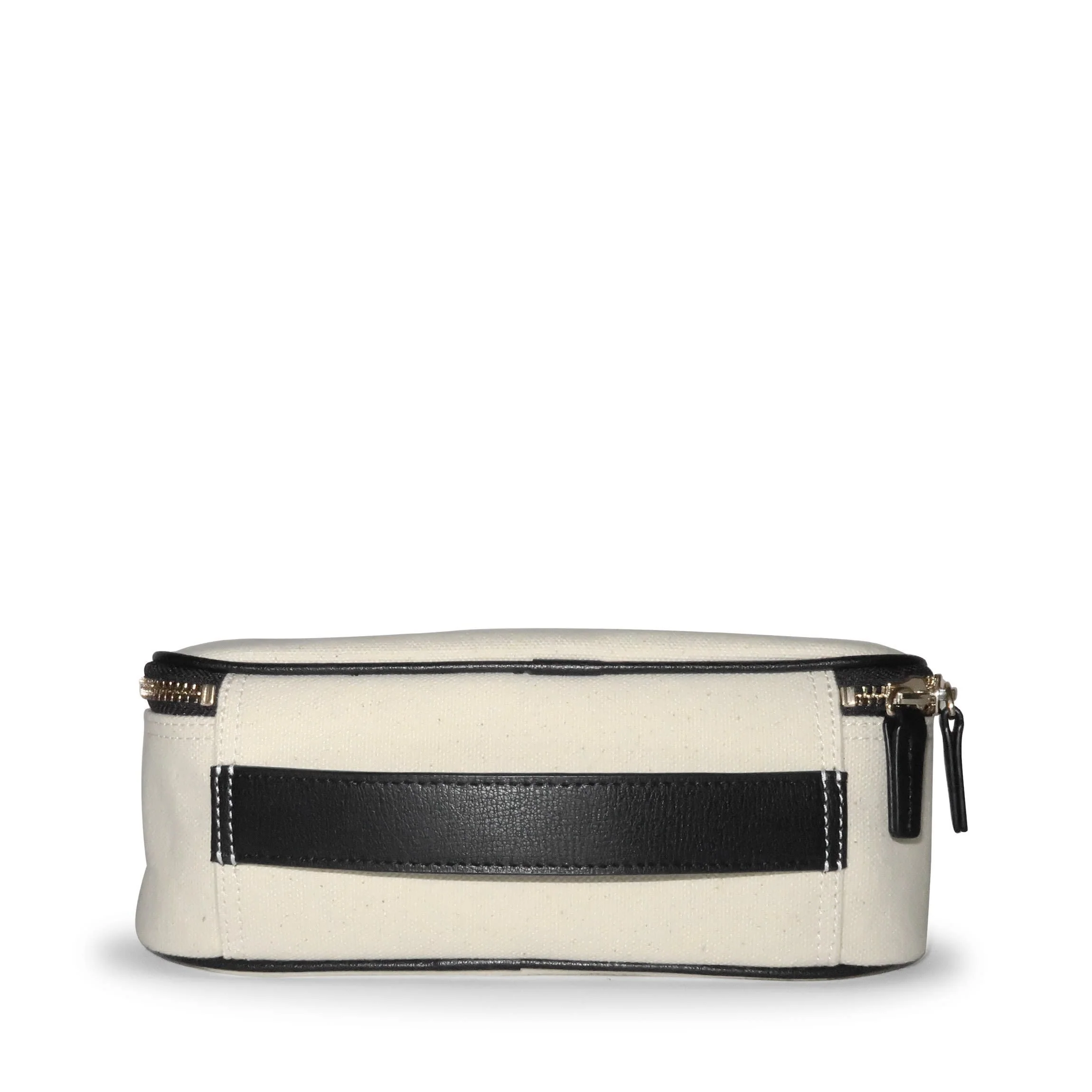 Large Travel Organizer in Canvas Natural Canvas/Black - Image 8