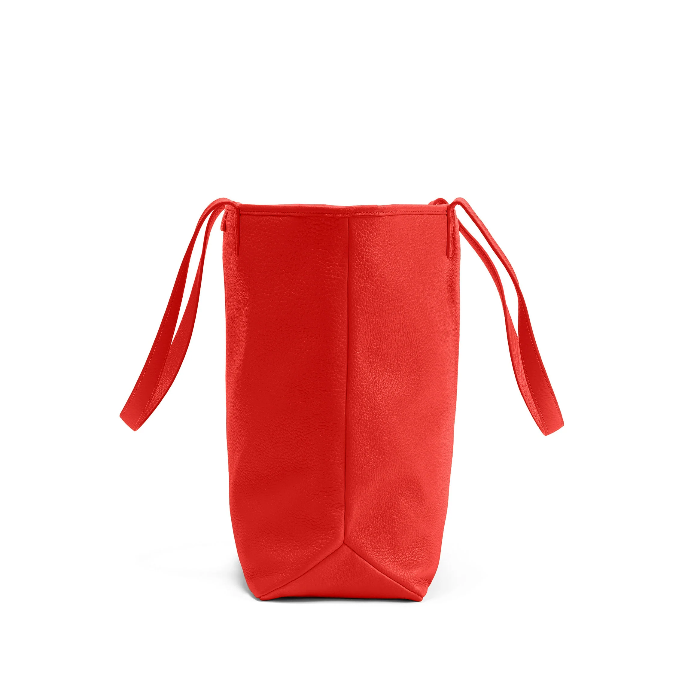 Large Zippered Downtown Tote Buoy Red - Image 3