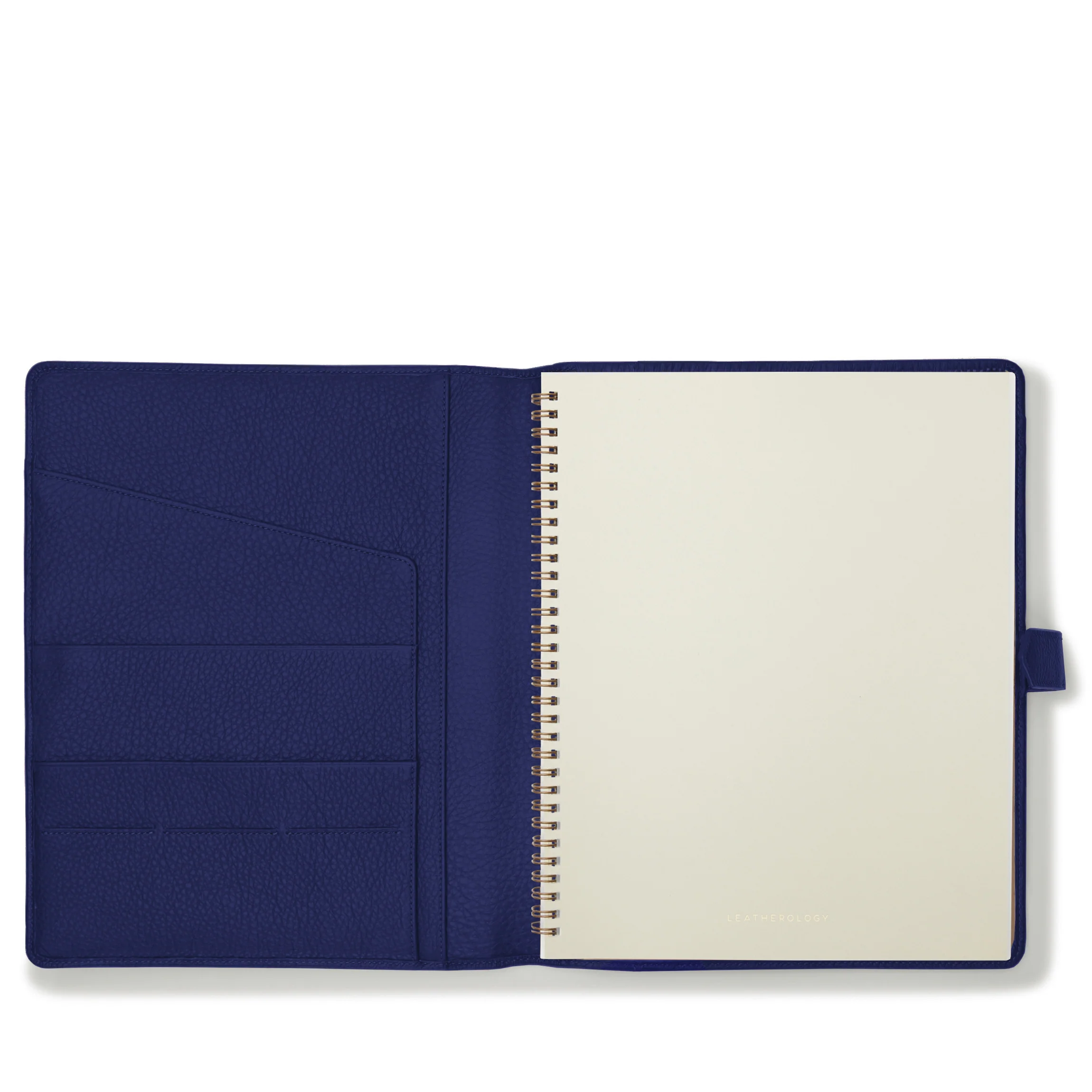 Letter Snap Spiral Journal Regatta Blue