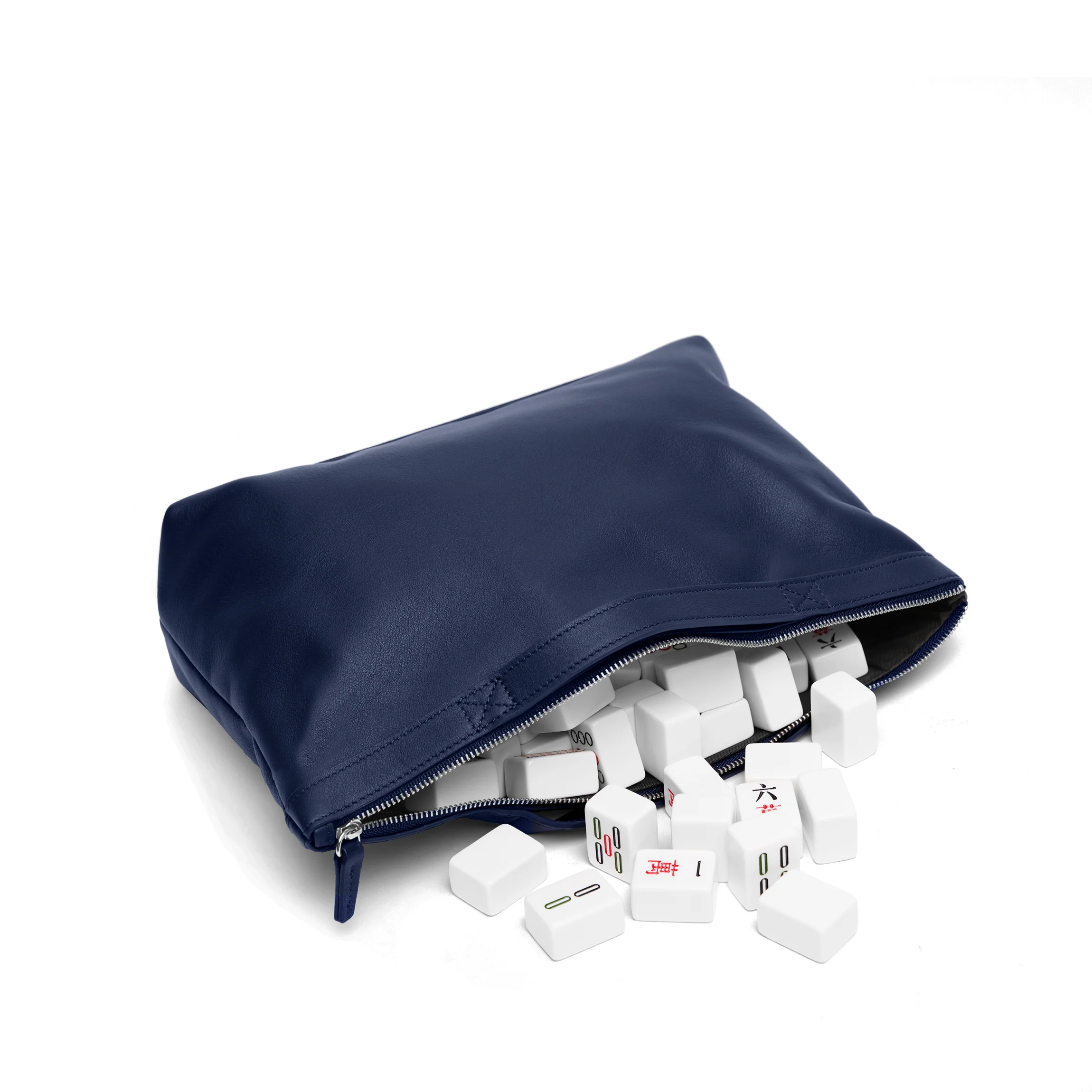 Mahjong Carrier Set Navy Blue - Image 3