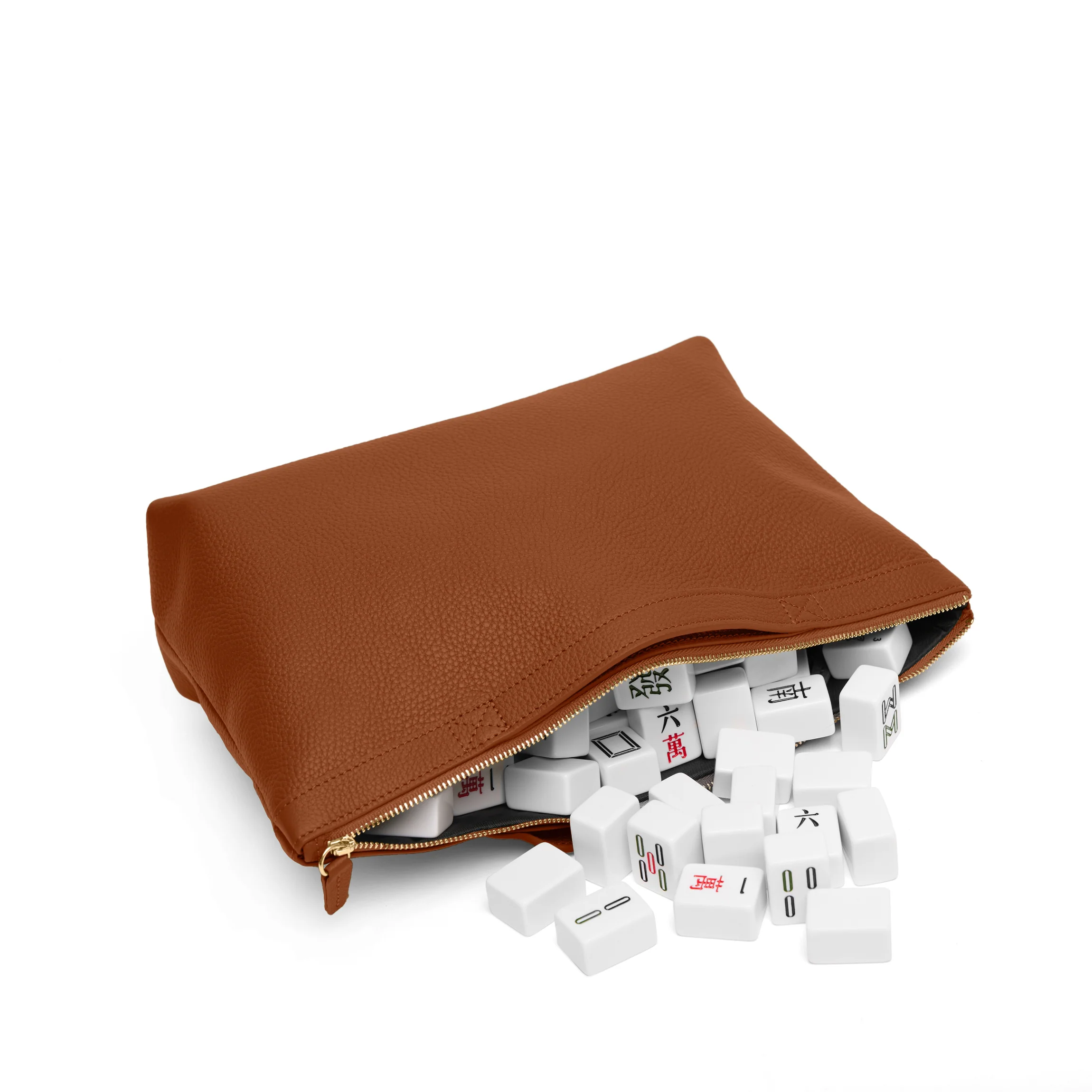Mahjong Carrier Set Saddle Brown - Image 3
