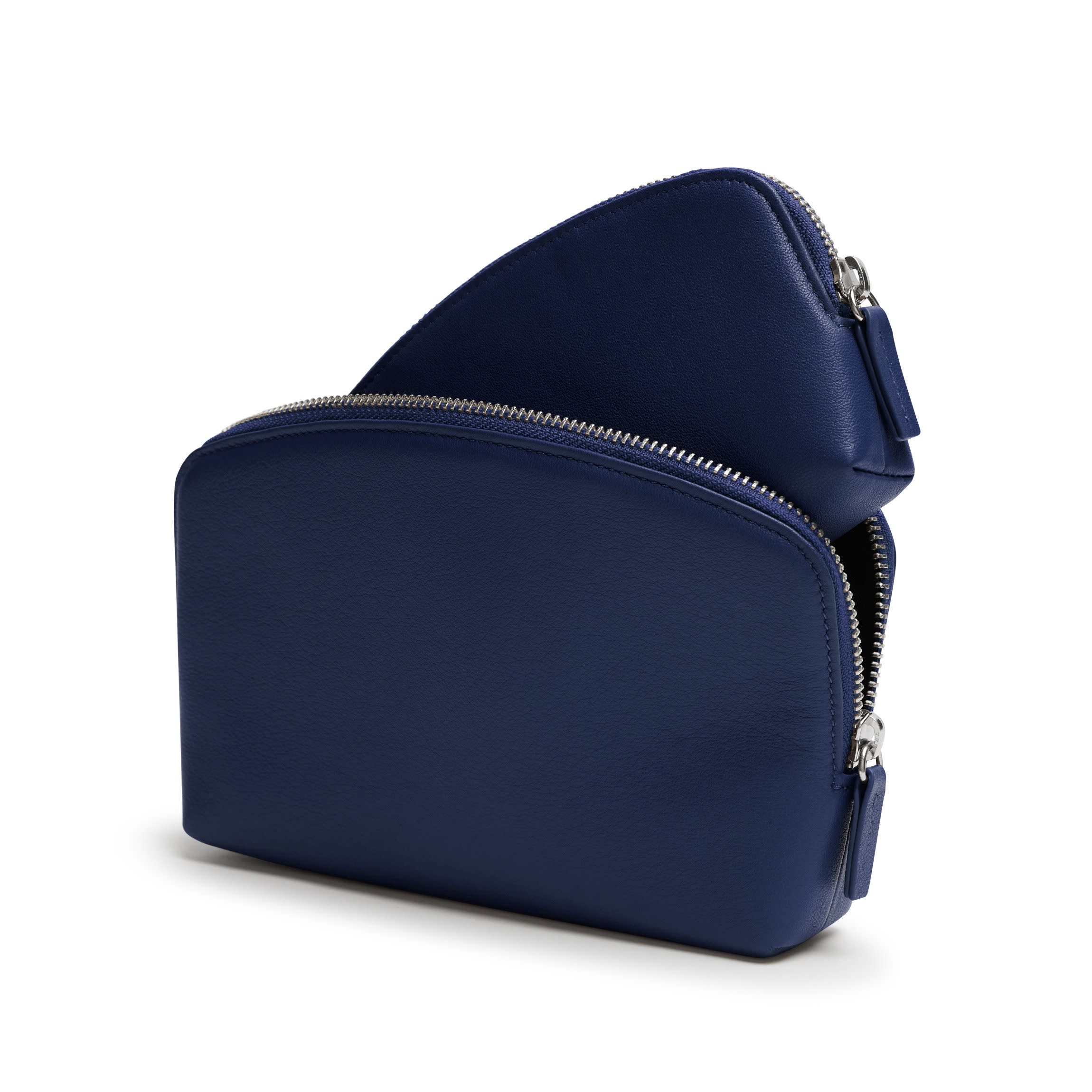 Makeup Pouch Set Navy Blue - Image 3