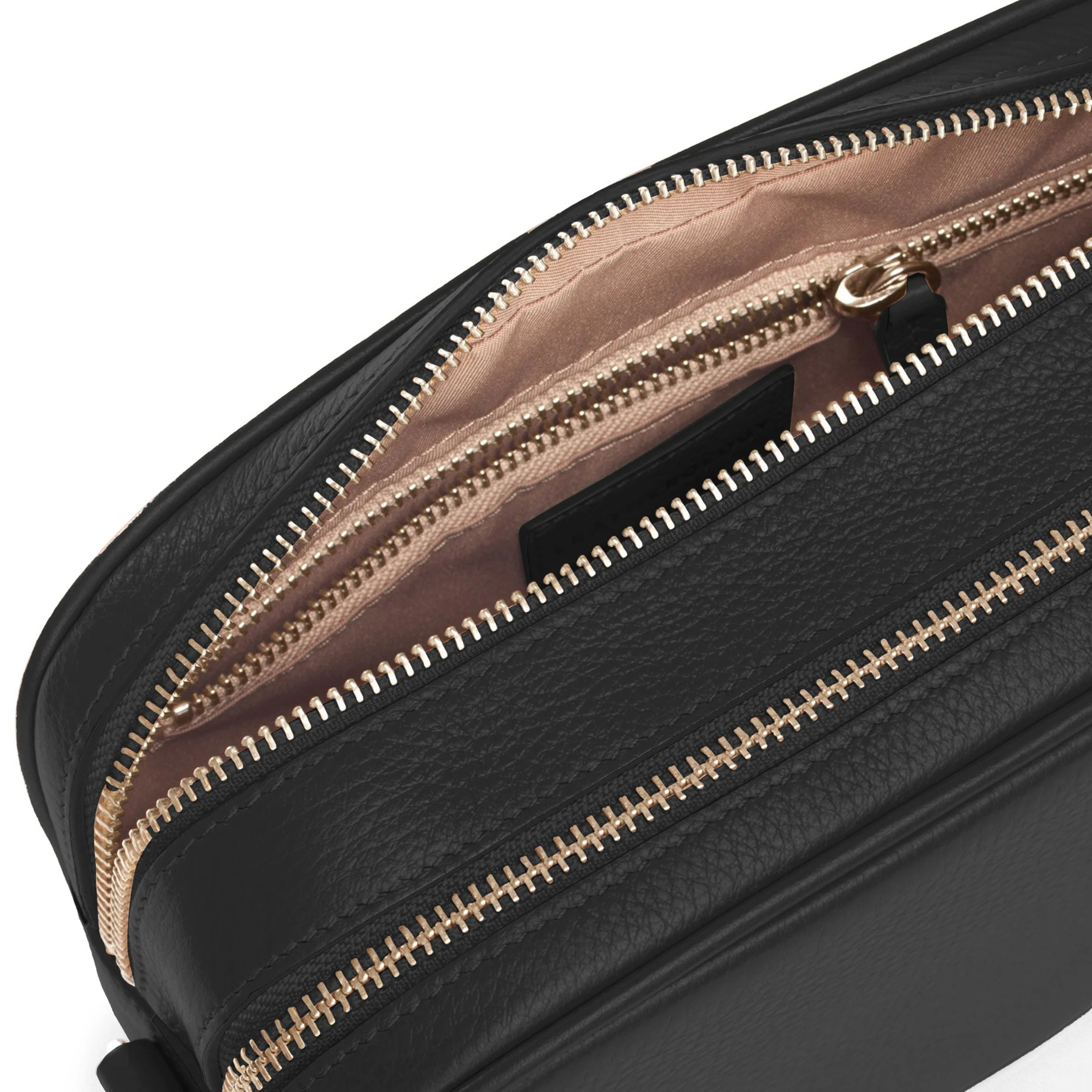 Meadow Double Zip Camera Bag Black Pebble - Image 4