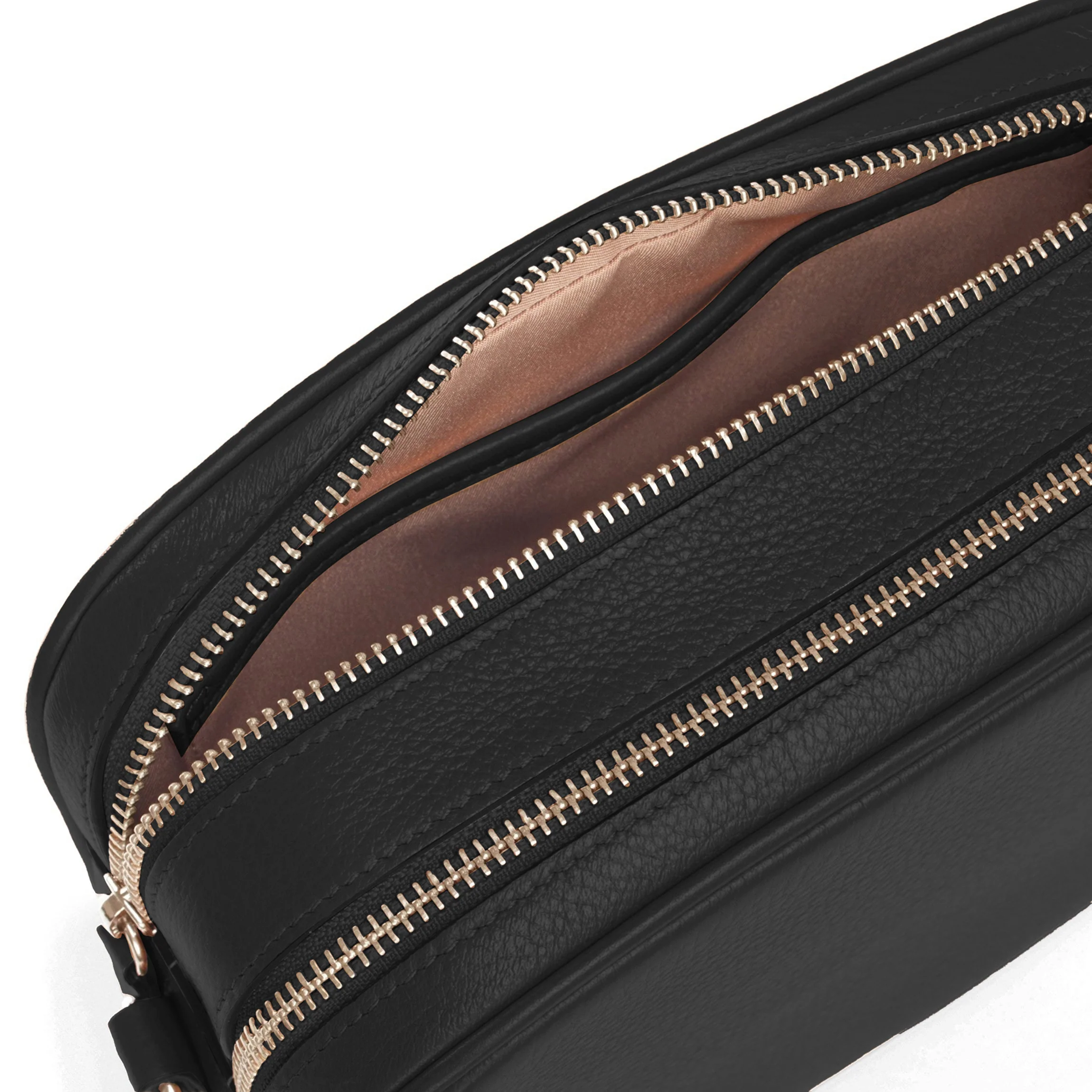 Meadow Double Zip Camera Bag Black Pebble - Image 5