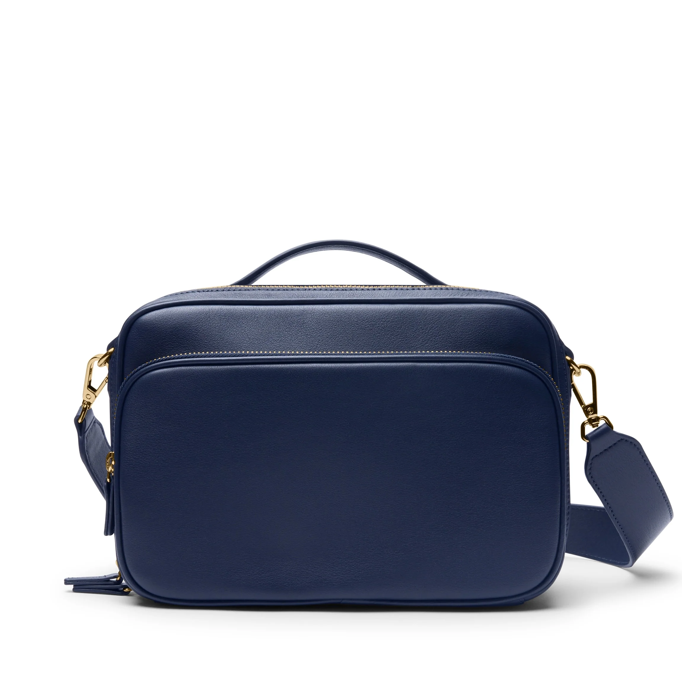 Meadow Large Satchel Navy Blue