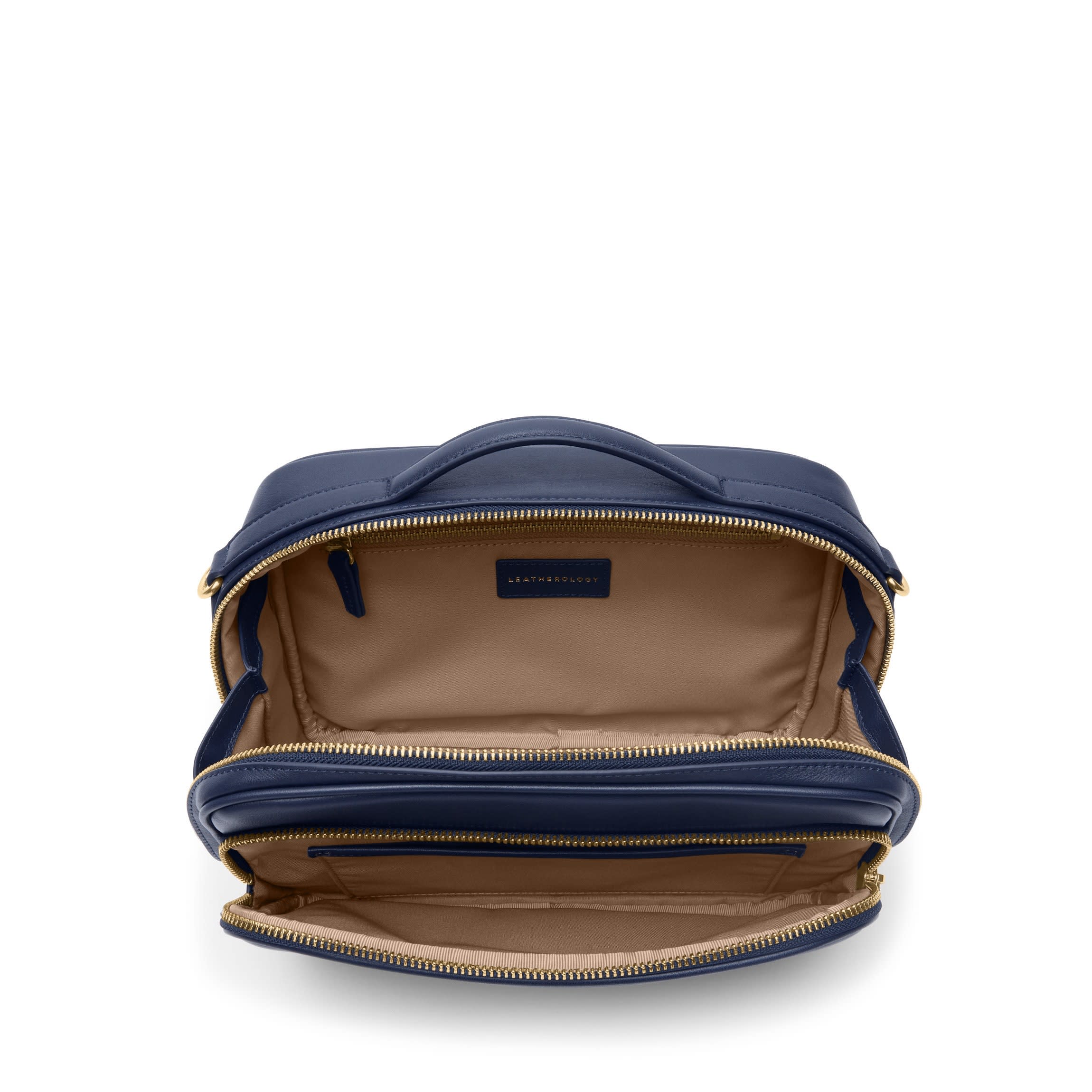 Meadow Large Satchel Navy Blue - Image 5