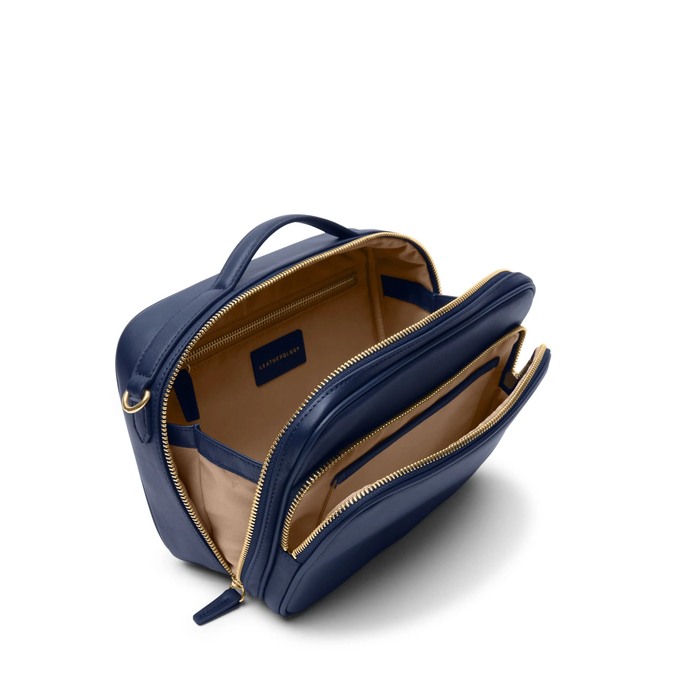 Meadow Large Satchel Navy Blue - Image 6