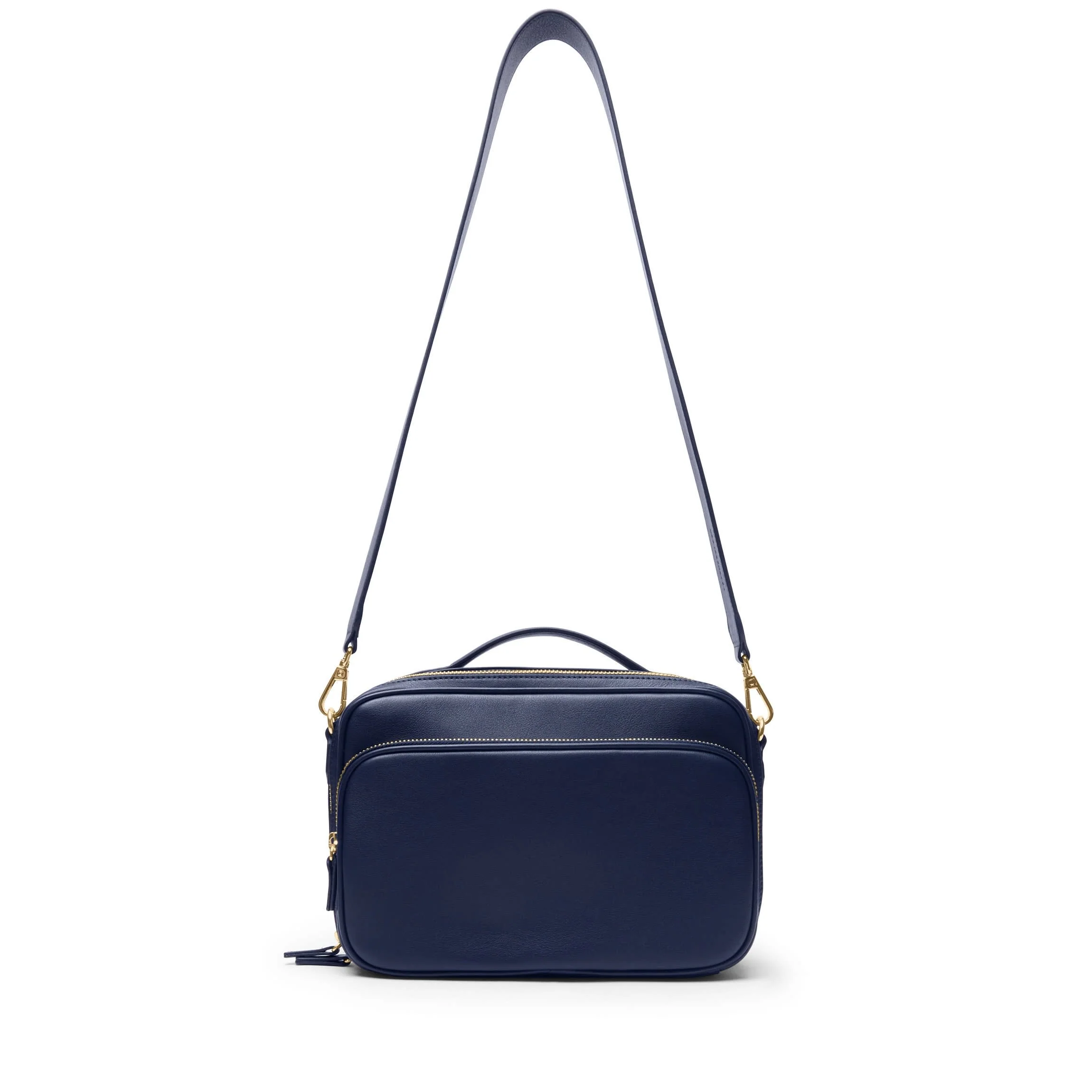 Meadow Large Satchel Navy Blue - Image 9