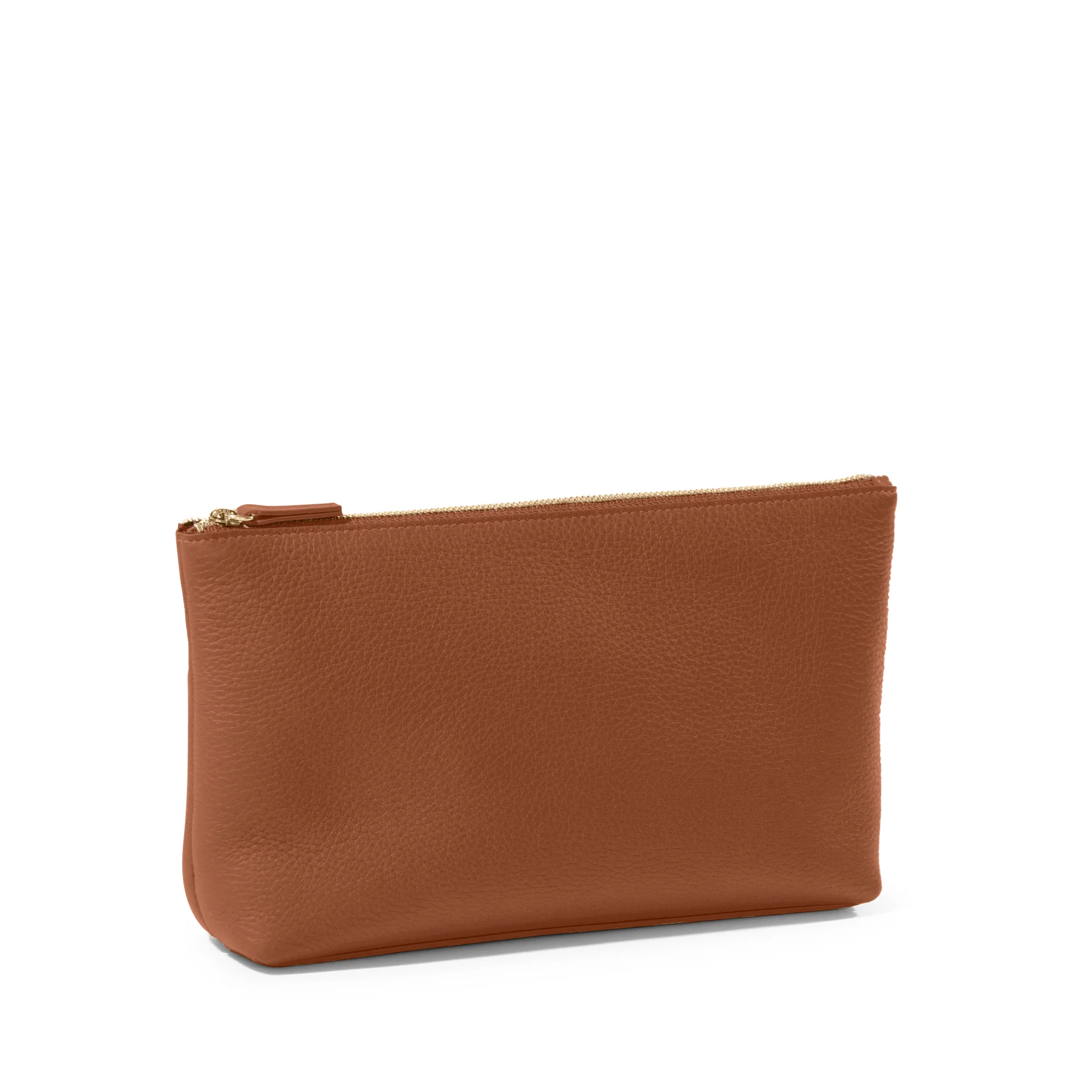 Medium Accessories Pouch Saddle Brown