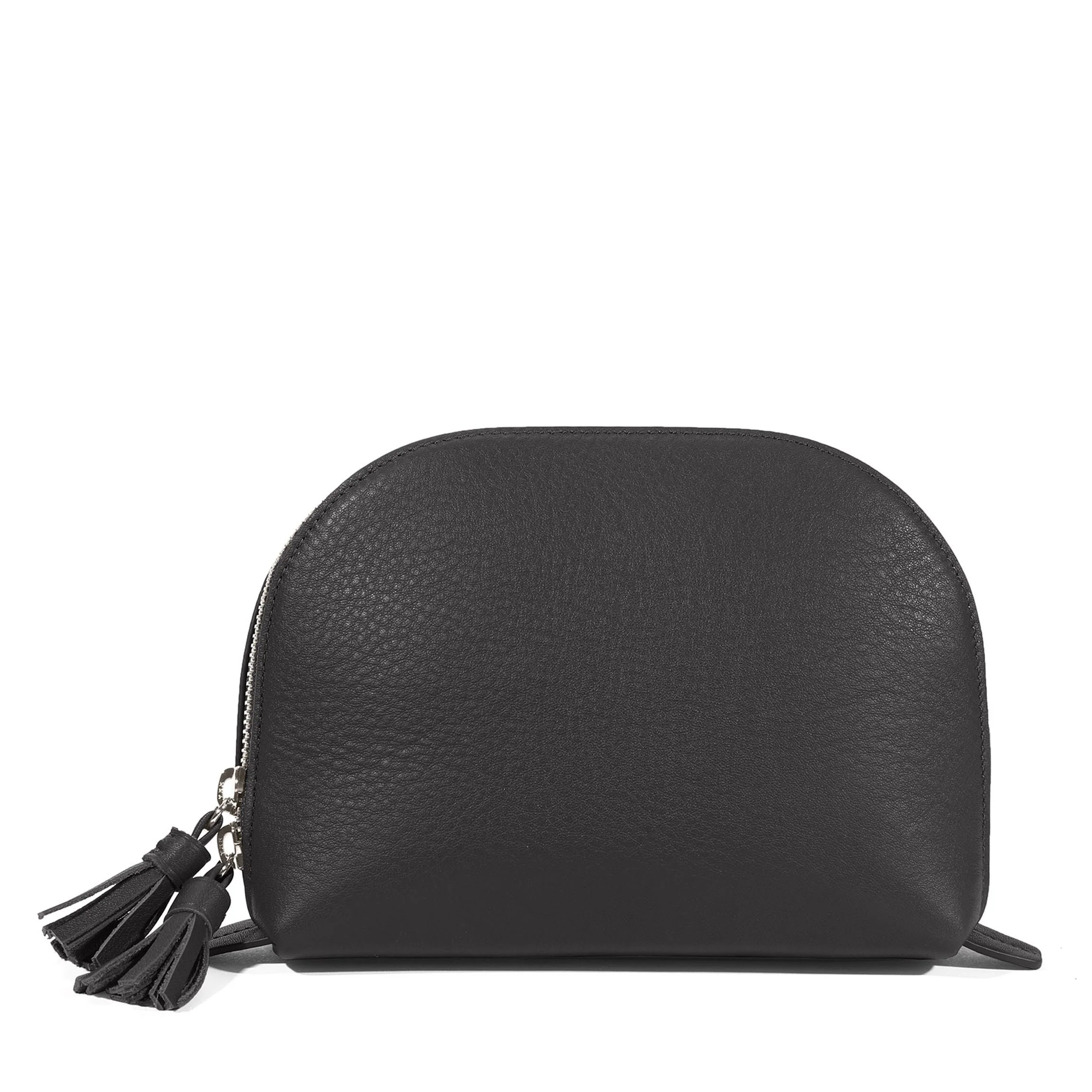 Medium Clamshell Makeup Bag Black Onyx