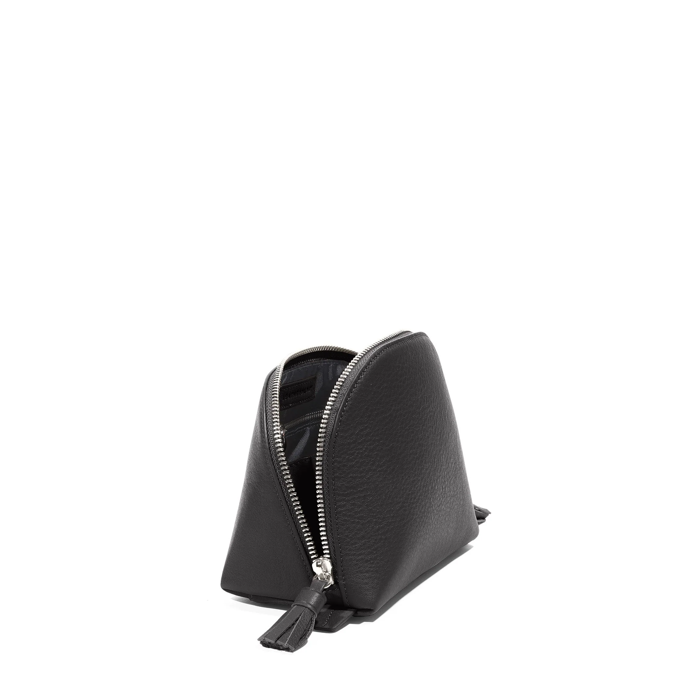 Medium Clamshell Makeup Bag Black Onyx - Image 3