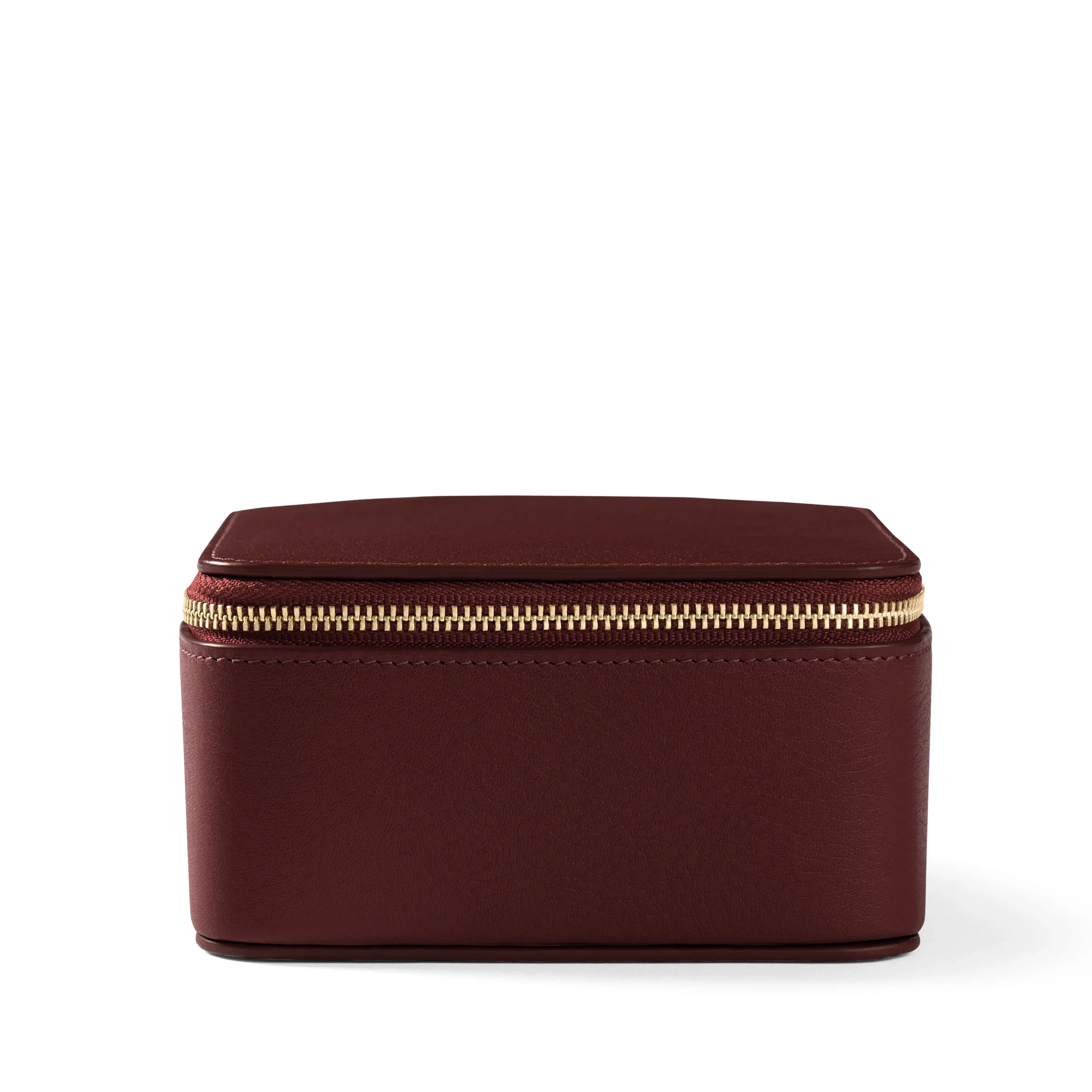 Medium Jewelry Ring Box Bordeaux - Image 4