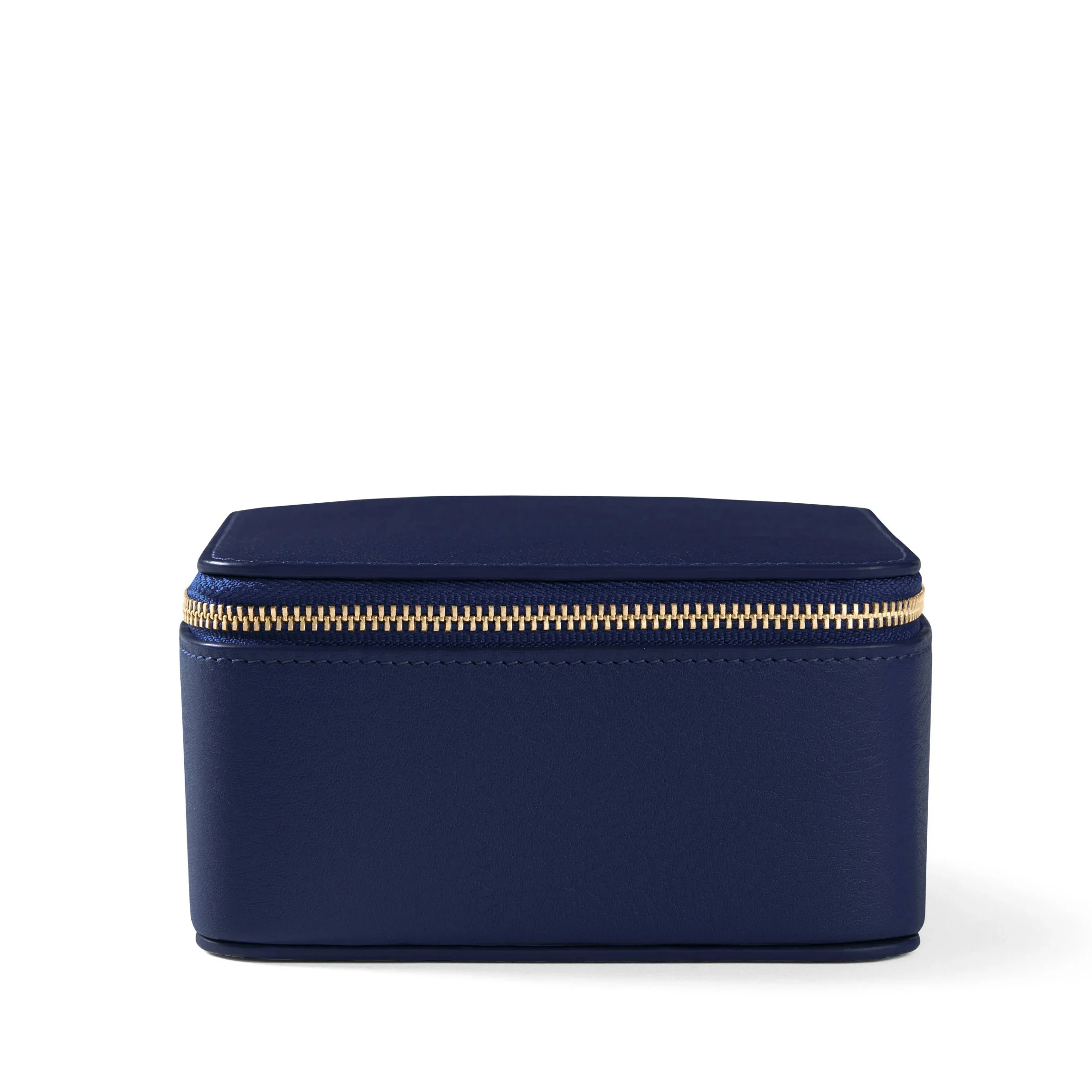 Medium Jewelry Ring Box Navy Blue - Image 4