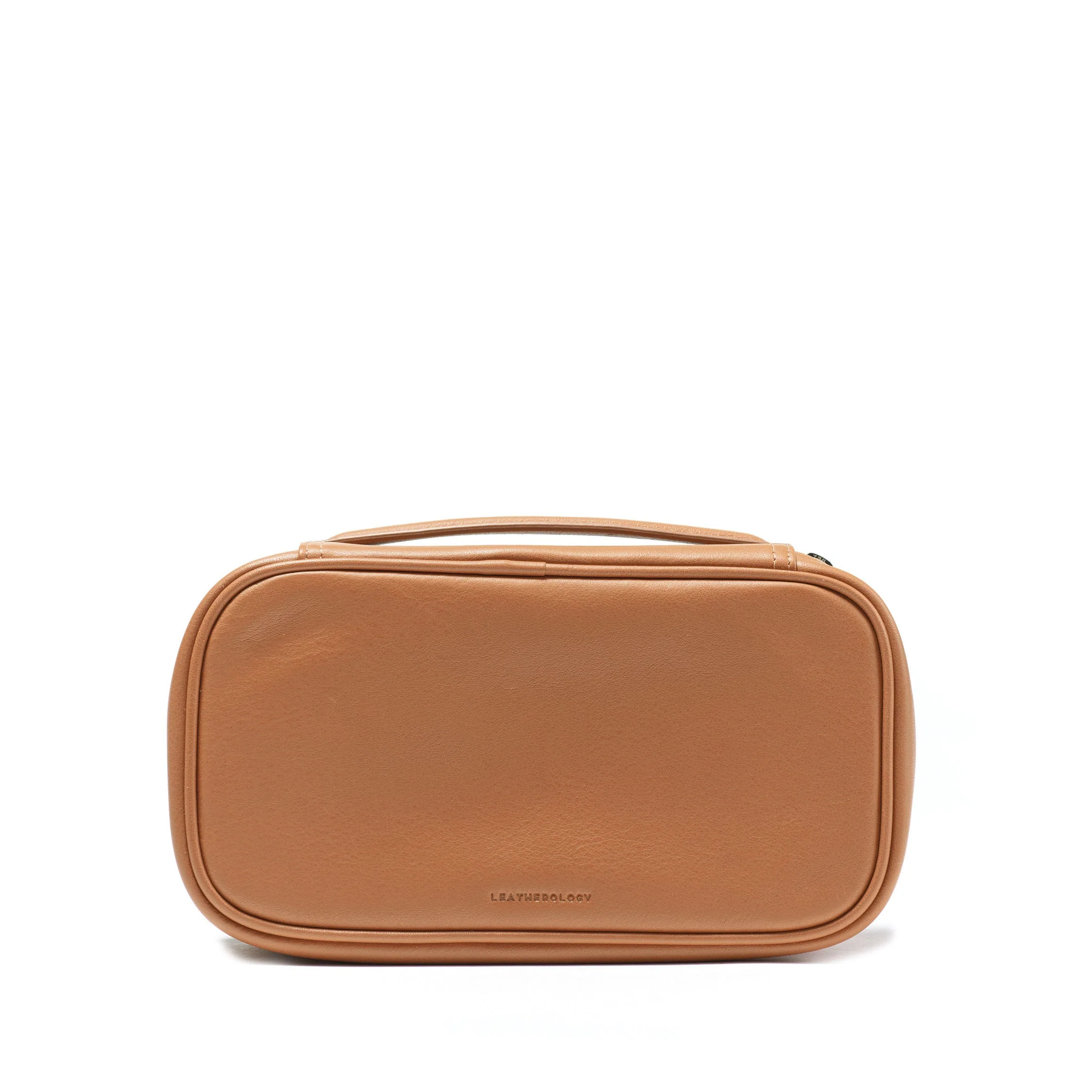 Medium Tech Bag Organizer Cognac - Image 7