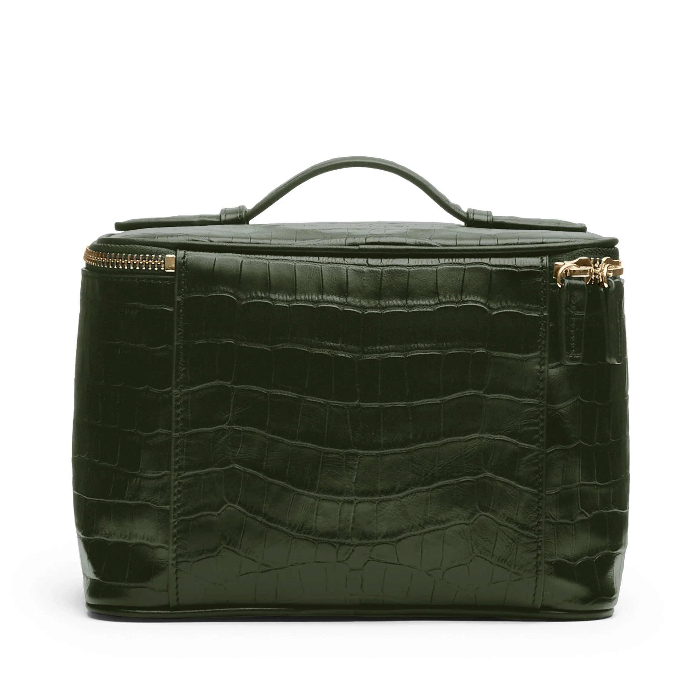 Medium Train Case Forest Croc - Image 3