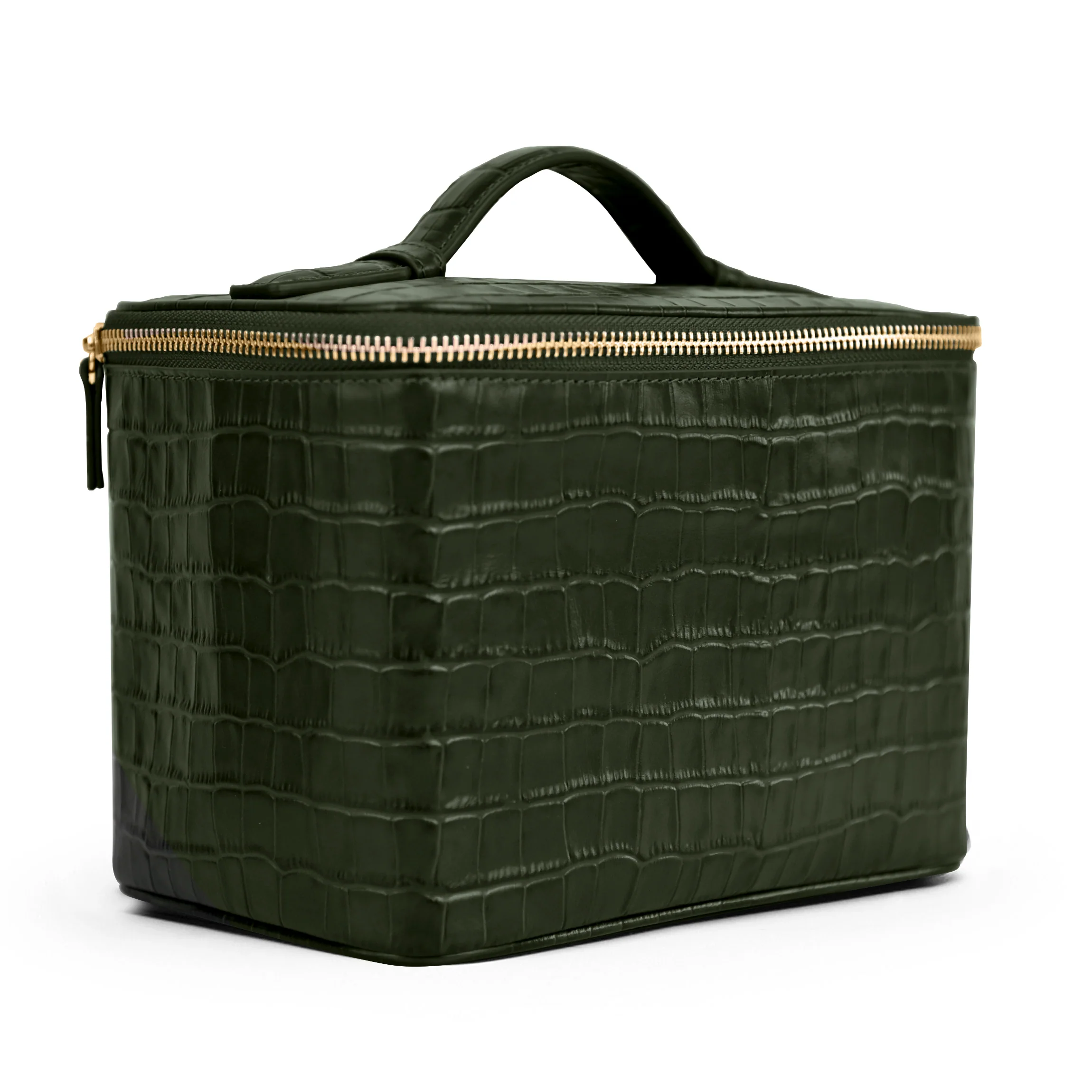 Medium Train Case Forest Croc - Image 4
