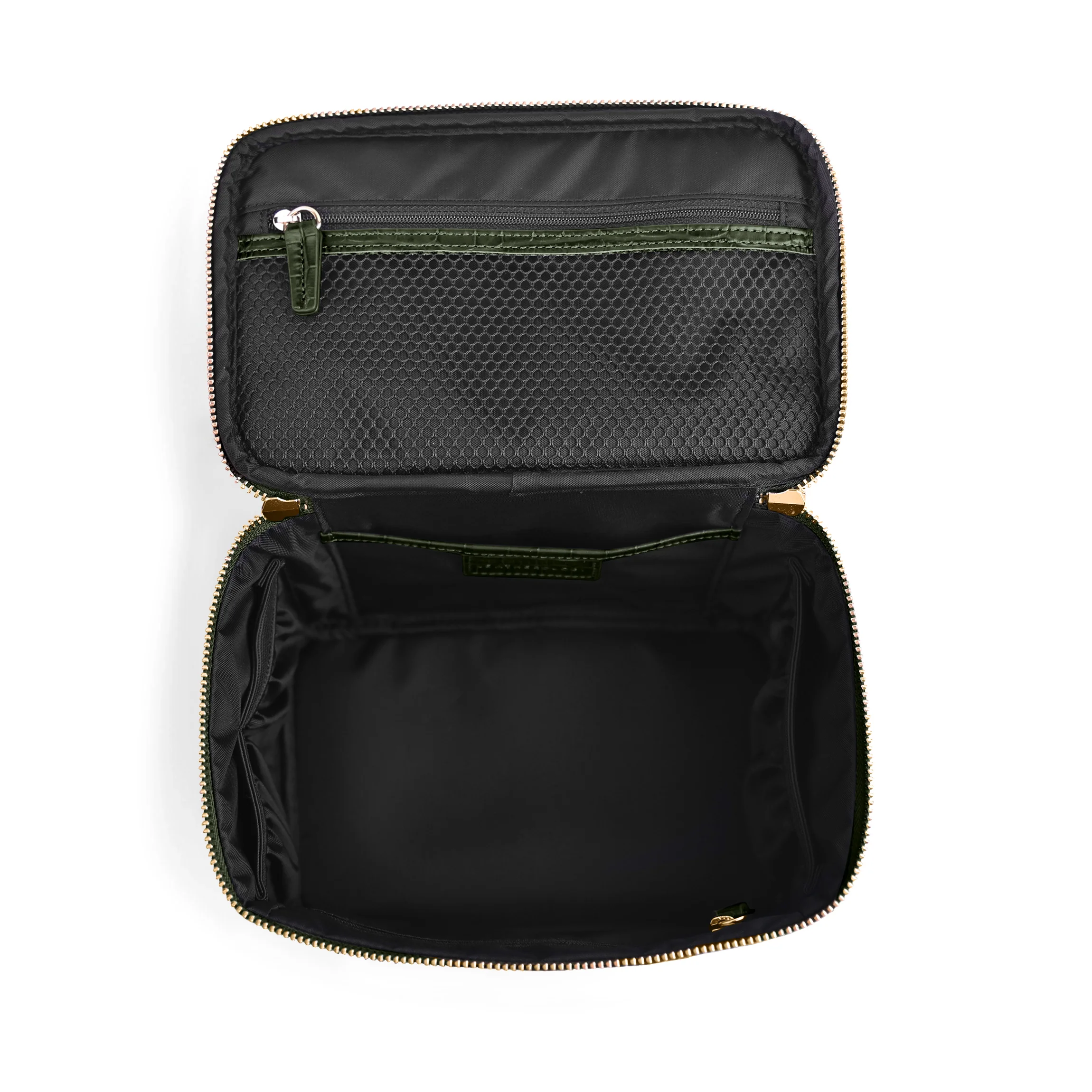 Medium Train Case Forest Croc - Image 5