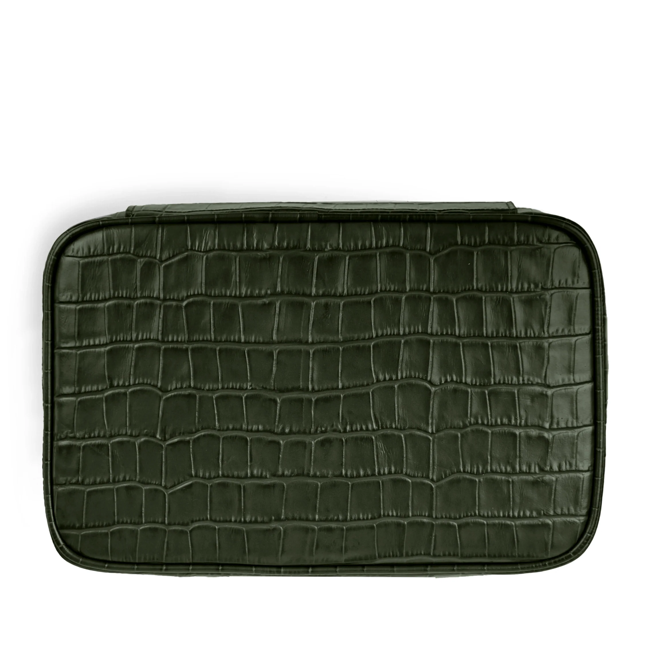 Medium Train Case Forest Croc - Image 7