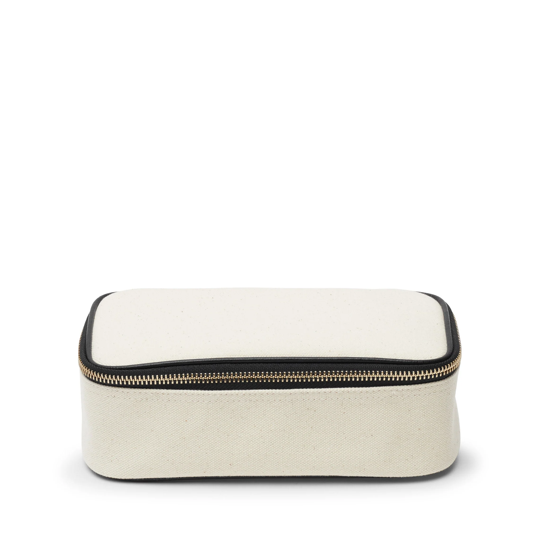 Medium Travel Organizer in Canvas Natural Canvas/Black - Image 5