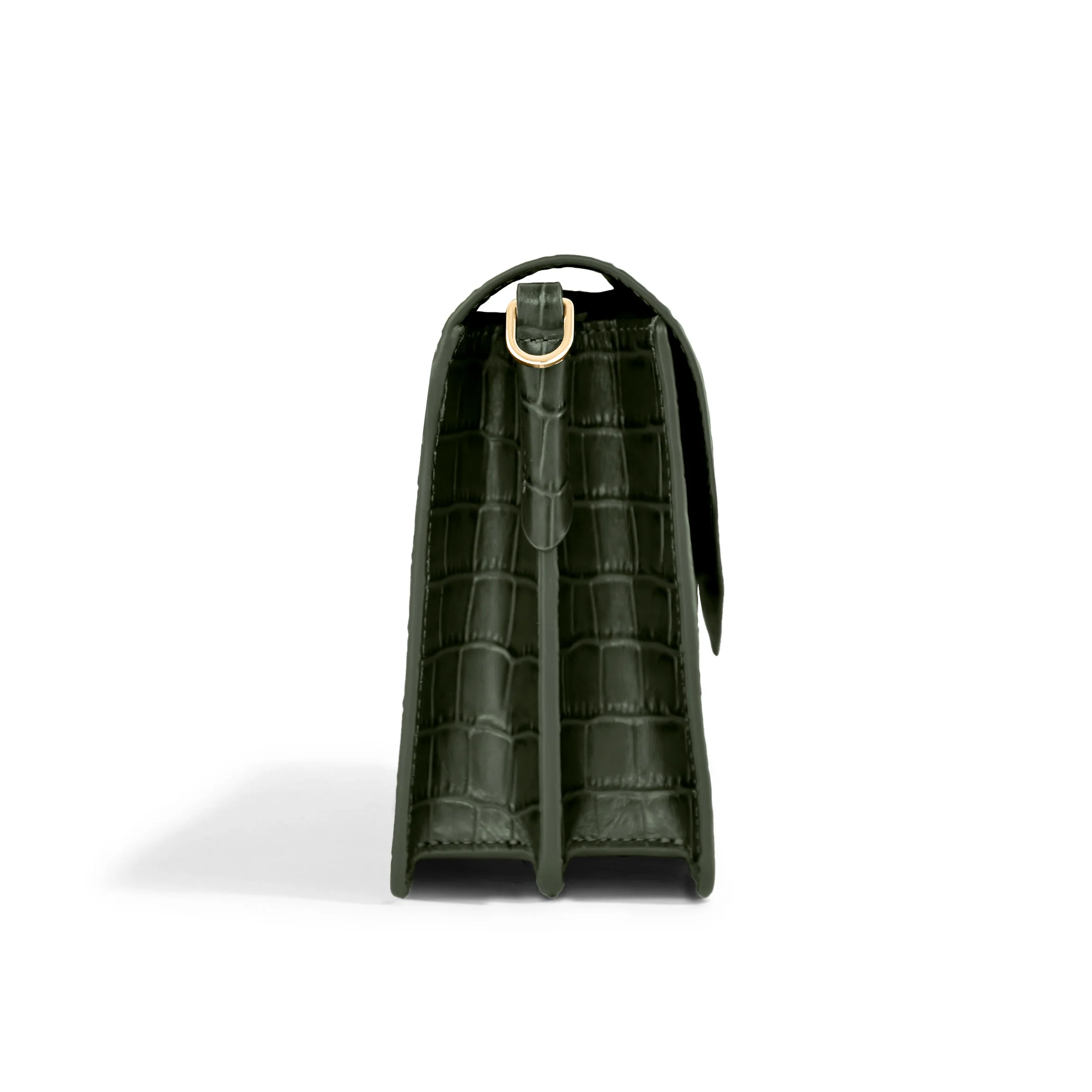 Medium Willow Envelope Bag Forest Croc - Image 4